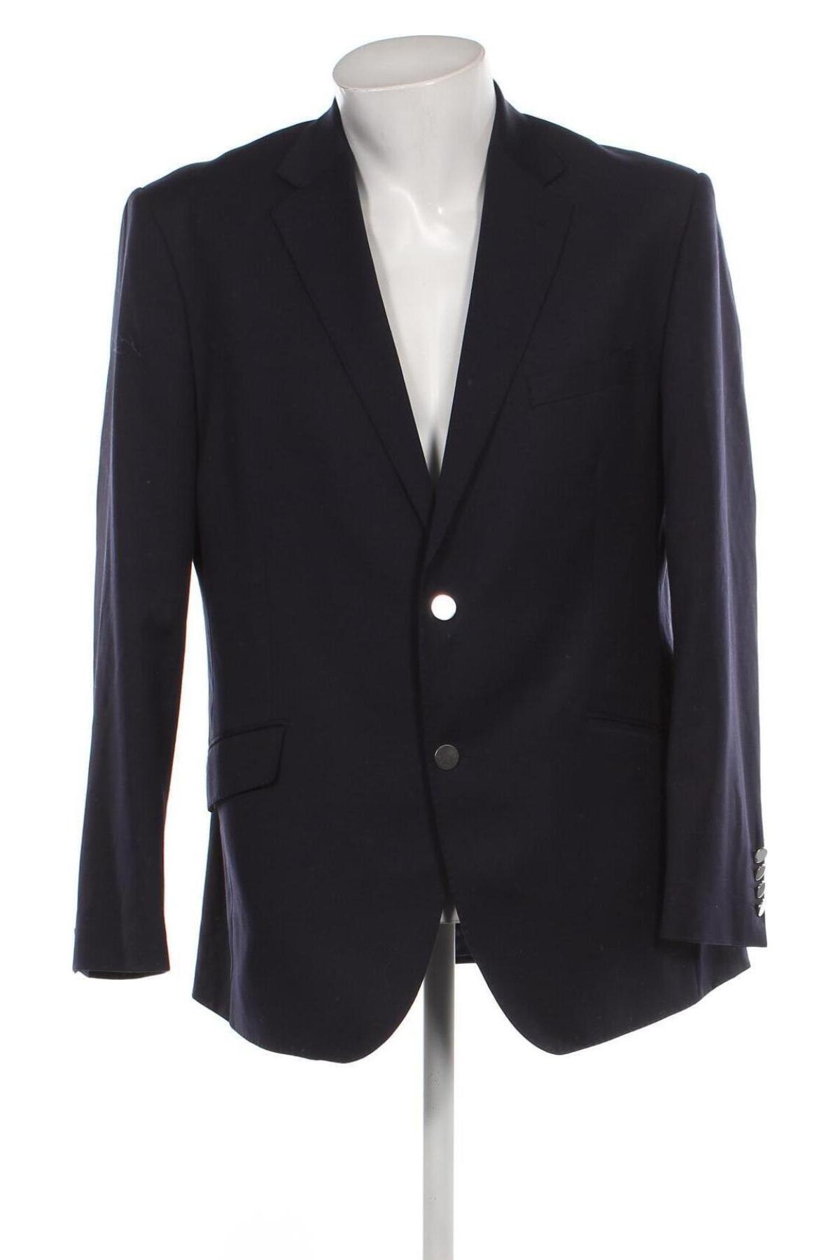 Ανδρικό σακάκι Marks & Spencer, Μέγεθος L, Χρώμα Μπλέ, Τιμή 31,82 €