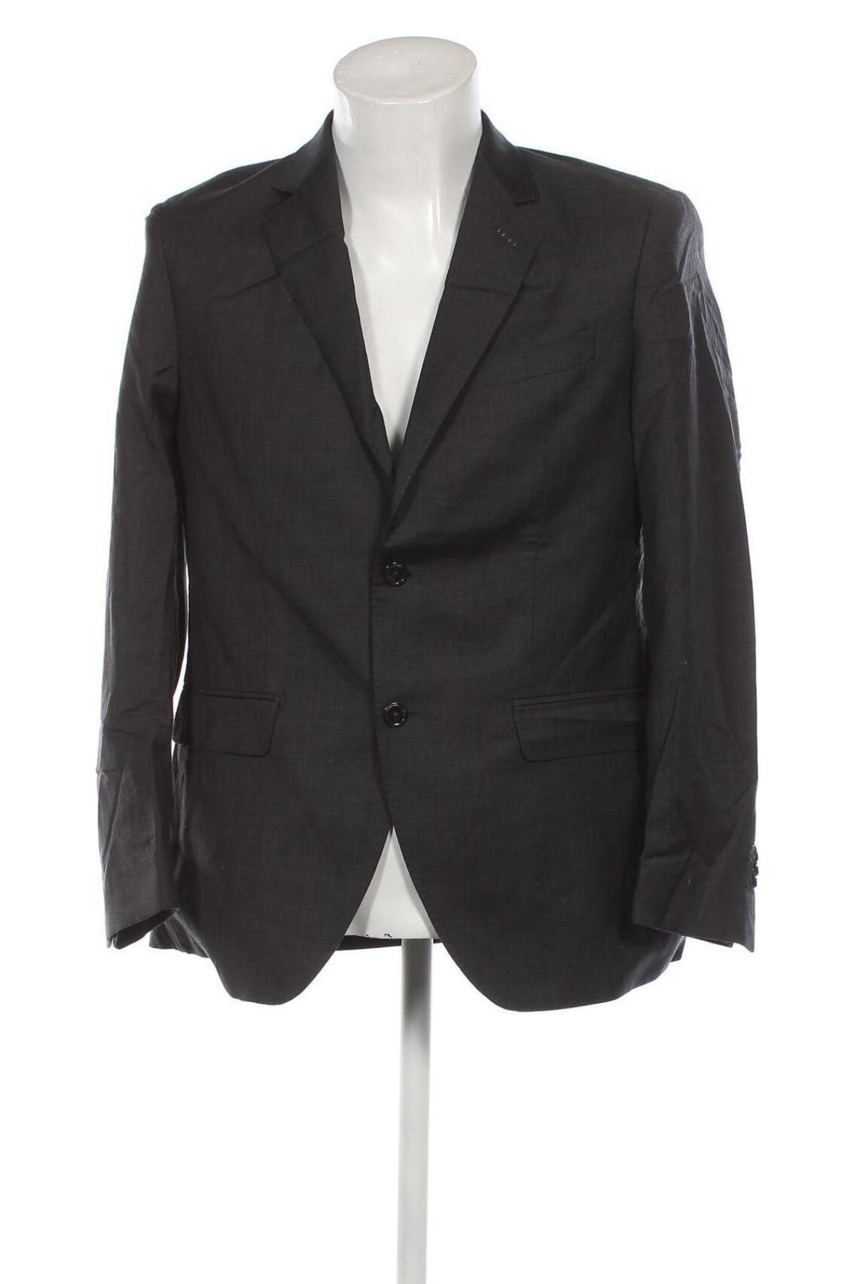 Herren Sakko Massimo Dutti, Größe L, Farbe Grau, Preis 78,87 €