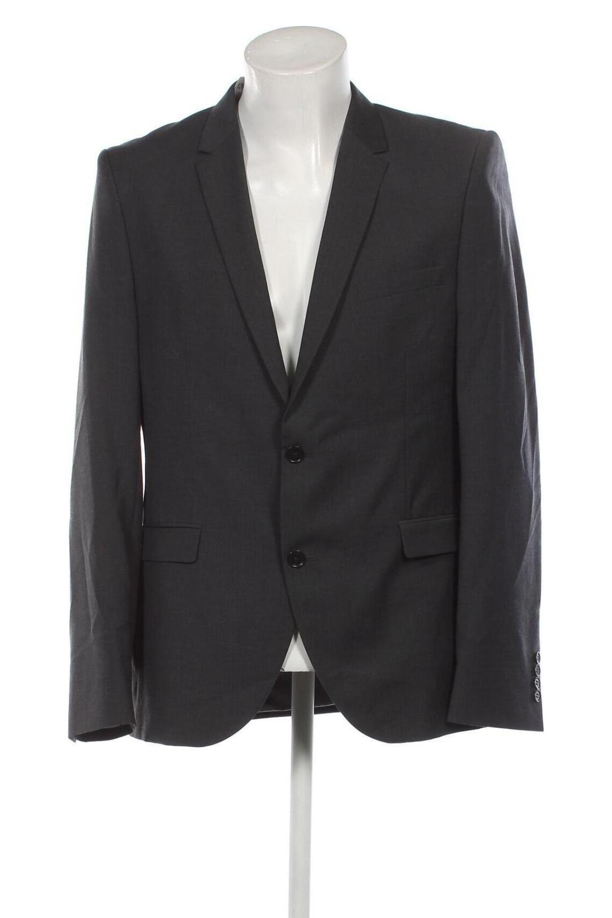 Ανδρικό σακάκι Selected Homme, Μέγεθος XL, Χρώμα Γκρί, Τιμή 15,74 €