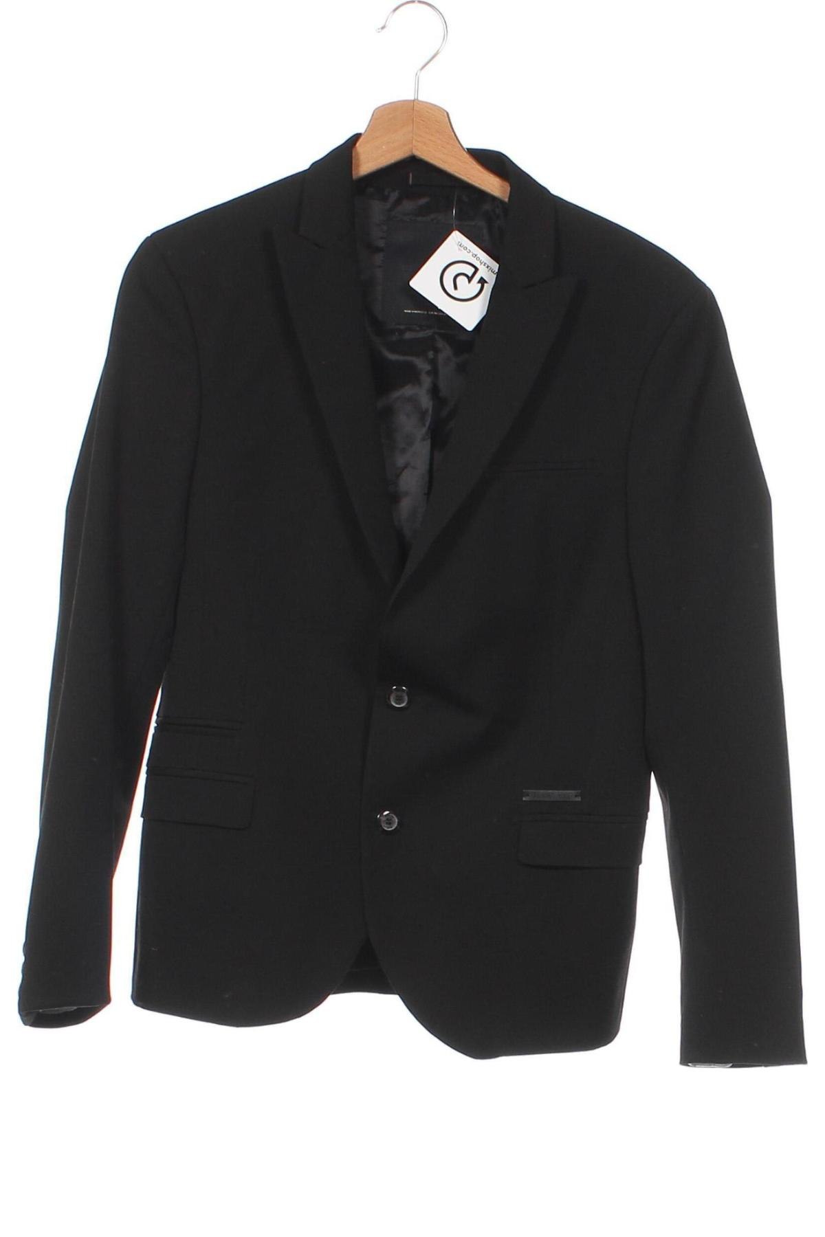 Herren Sakko Zara Man, Größe S, Farbe Schwarz, Preis 3,83 €