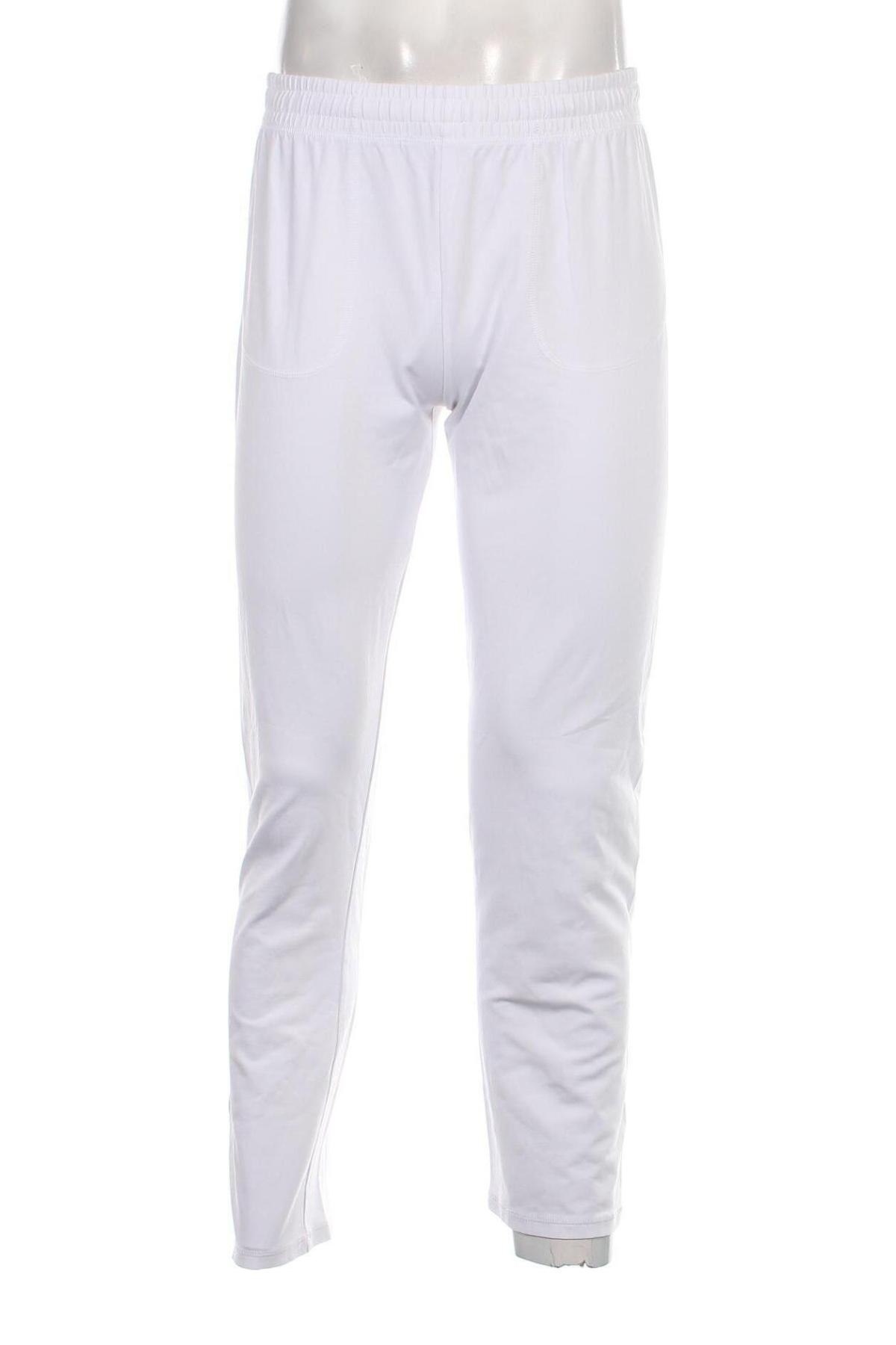 Ανδρικό αθλητικό παντελόνι, Μέγεθος L, Χρώμα Λευκό, Τιμή 15,25 €