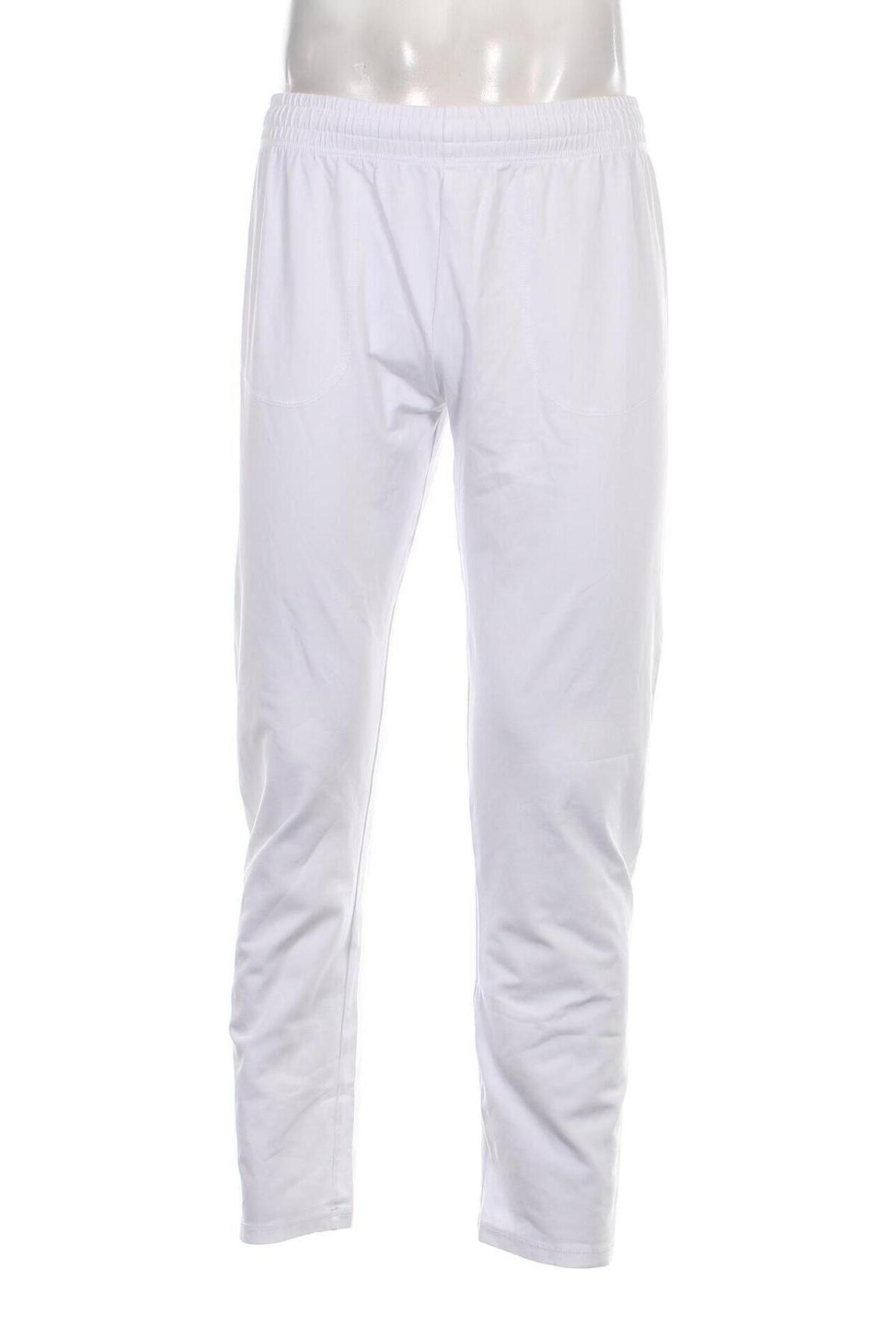 Ανδρικό αθλητικό παντελόνι, Μέγεθος L, Χρώμα Λευκό, Τιμή 14,53 €