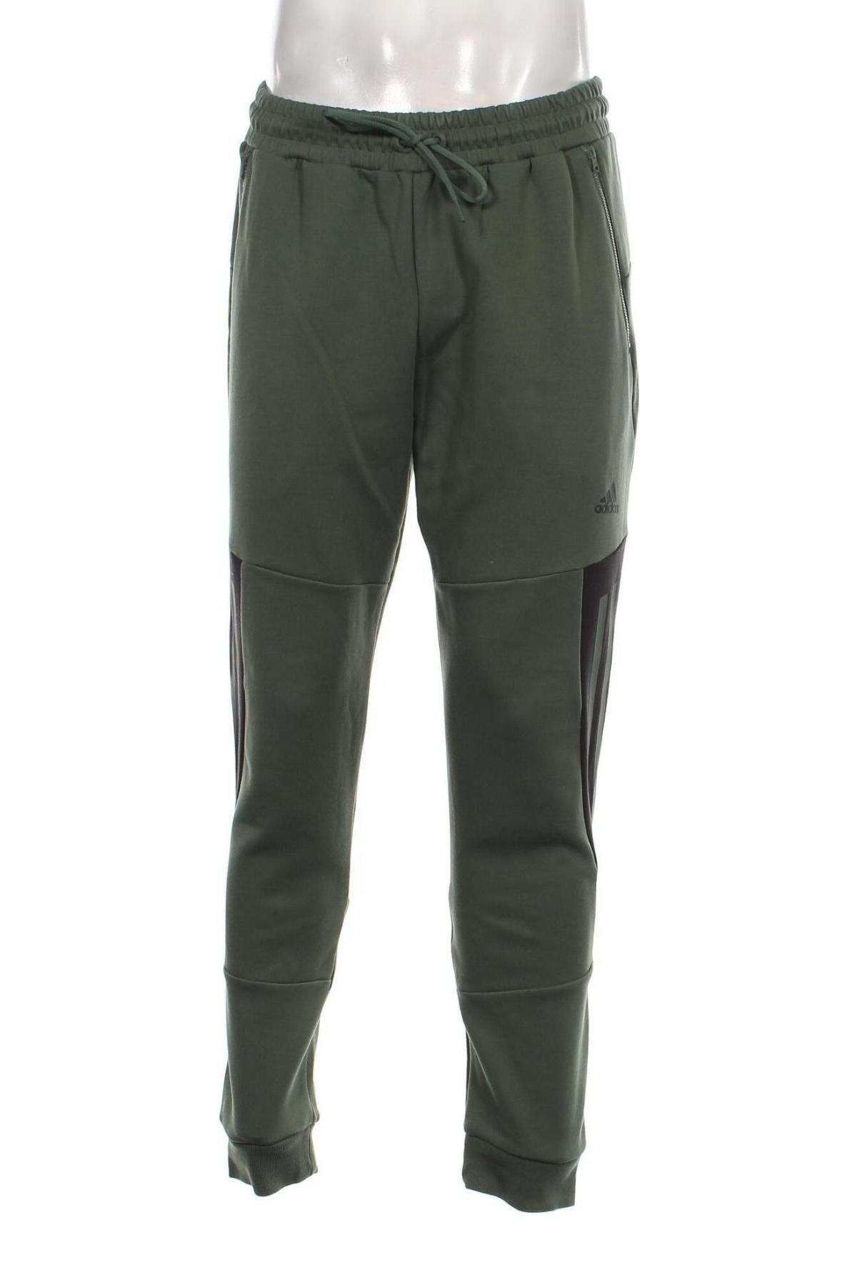 Herren Sporthose Adidas, Größe L, Farbe Grün, Preis 47,94 €