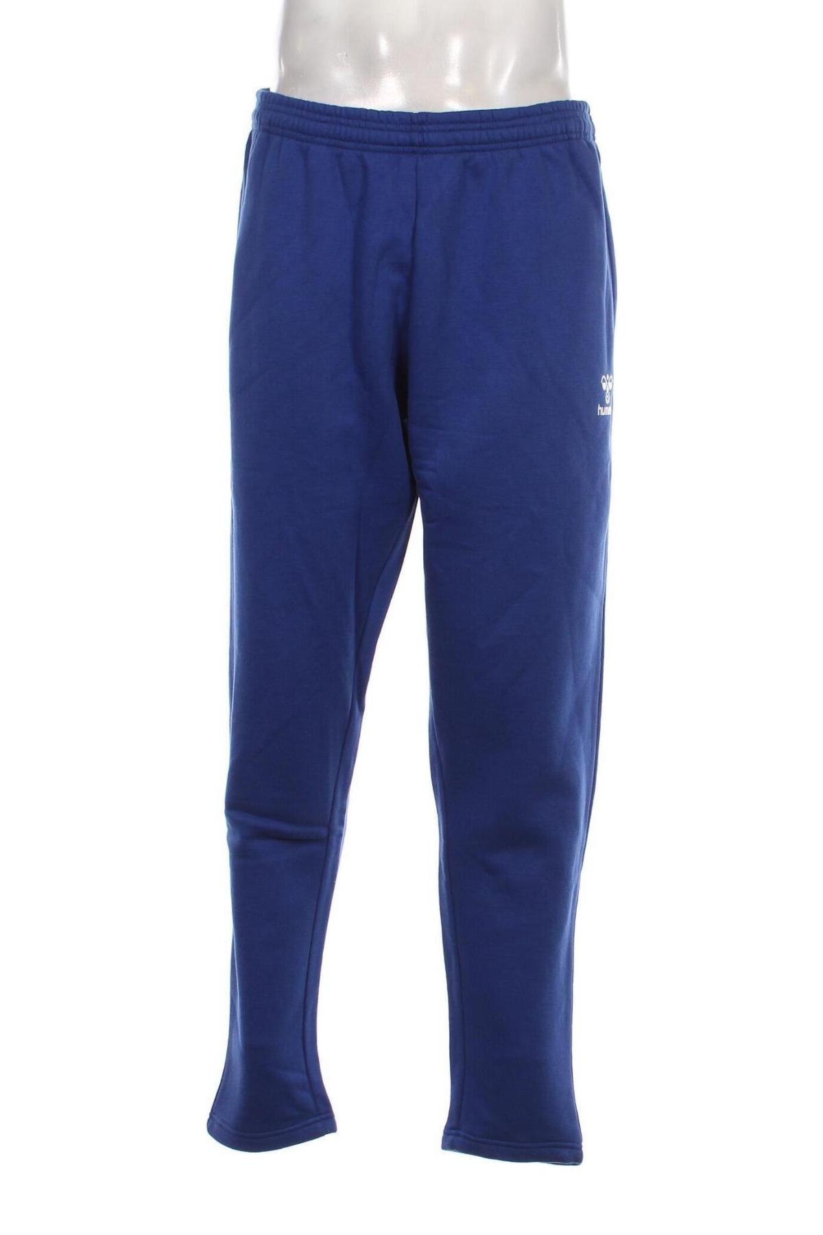 Pantaloni trening de bărbați Hummel, Mărime XL, Culoare Albastru, Preț 110,13 Lei