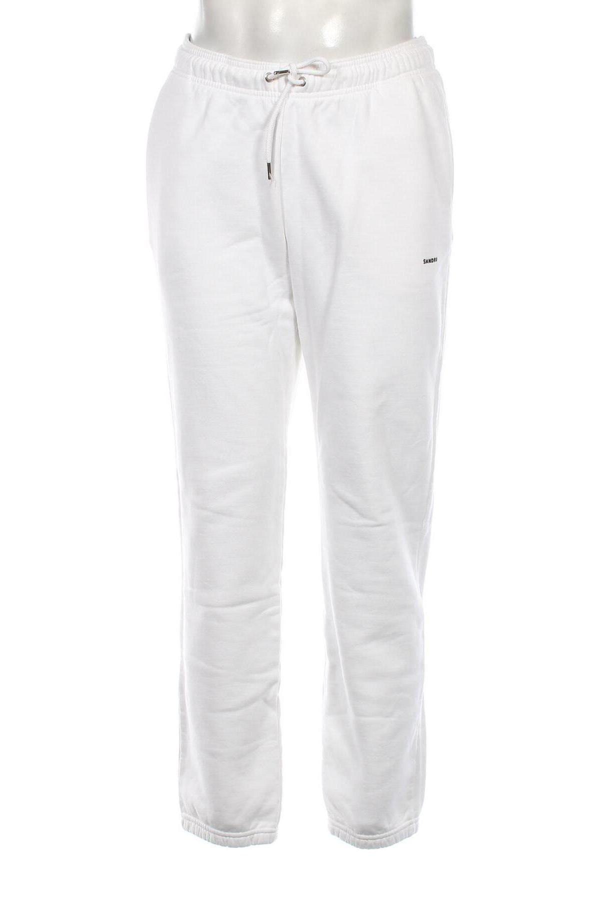 Ανδρικό αθλητικό παντελόνι Sandro, Μέγεθος XL, Χρώμα Λευκό, Τιμή 51,87 €