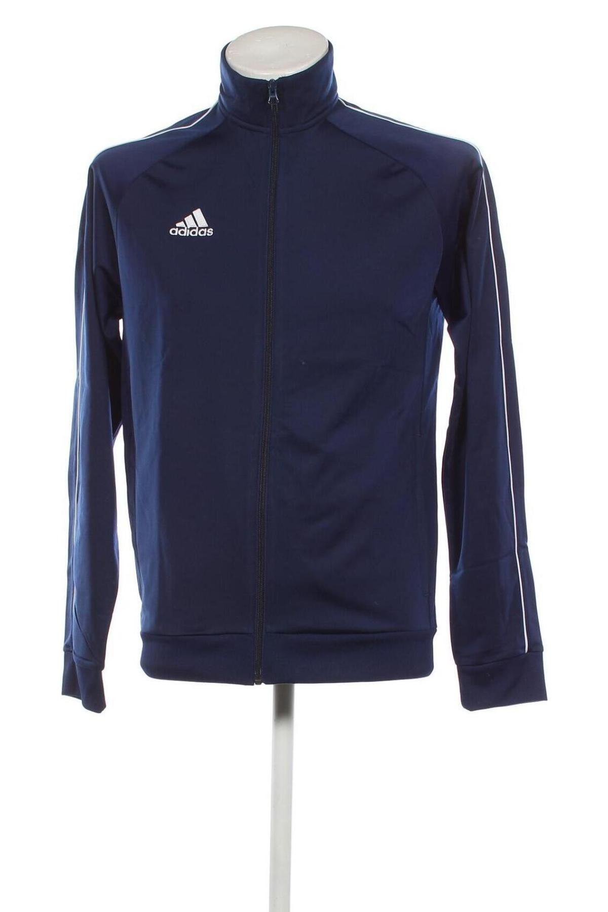 Ανδρική αθλητική ζακέτα Adidas, Μέγεθος M, Χρώμα Μπλέ, Τιμή 66,50 €