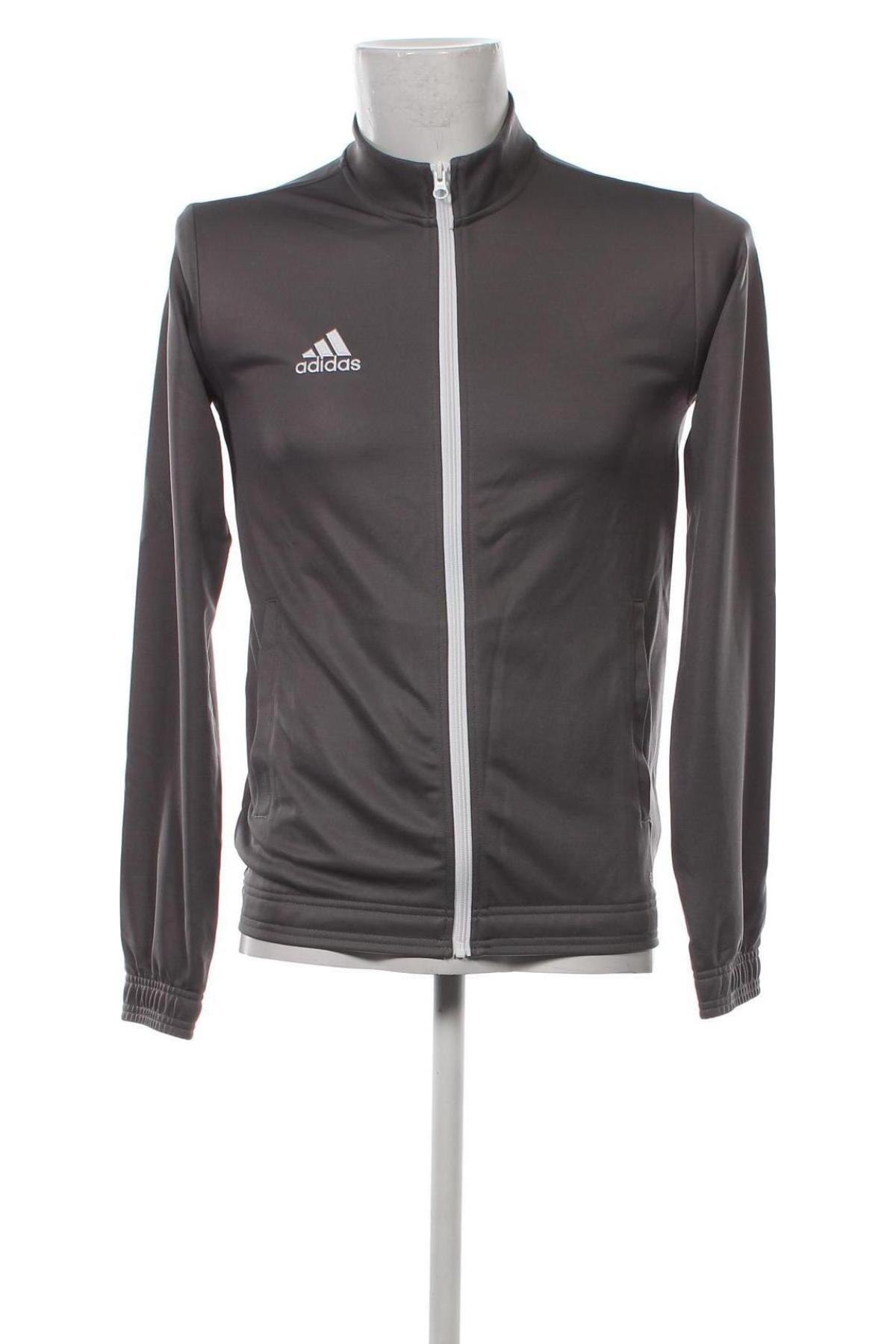 Ανδρική αθλητική ζακέτα Adidas, Μέγεθος M, Χρώμα Γκρί, Τιμή 55,67 €