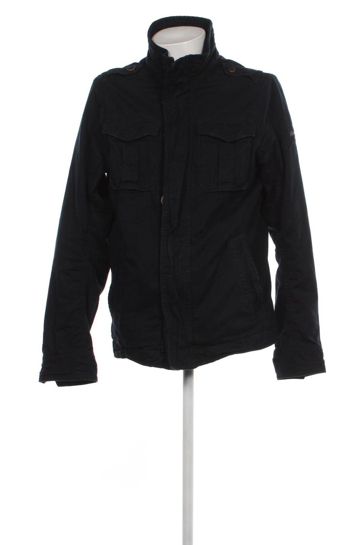 Ανδρικό μπουφάν Abercrombie & Fitch, Μέγεθος XL, Χρώμα Μπλέ, Τιμή 55,82 €