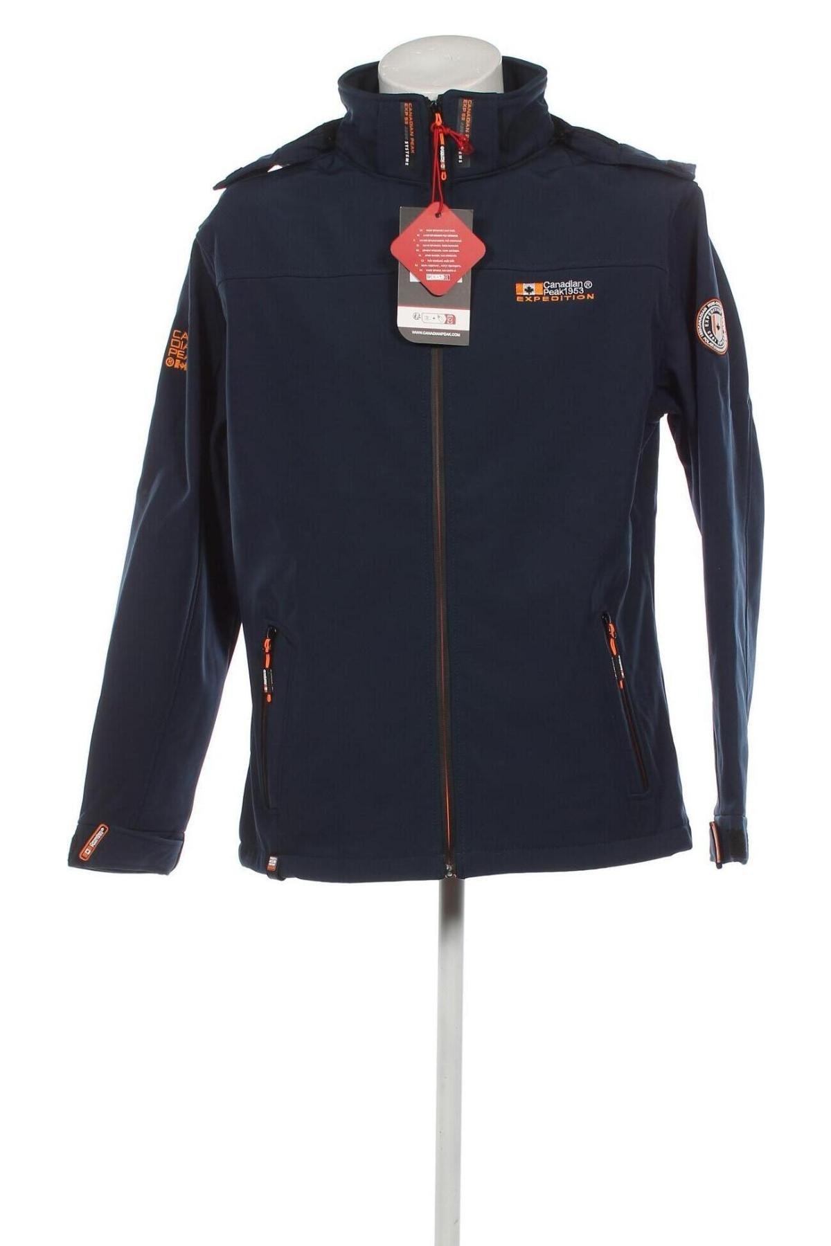 Herrenjacke Canadian Peak, Größe XL, Farbe Blau, Preis 73,43 €