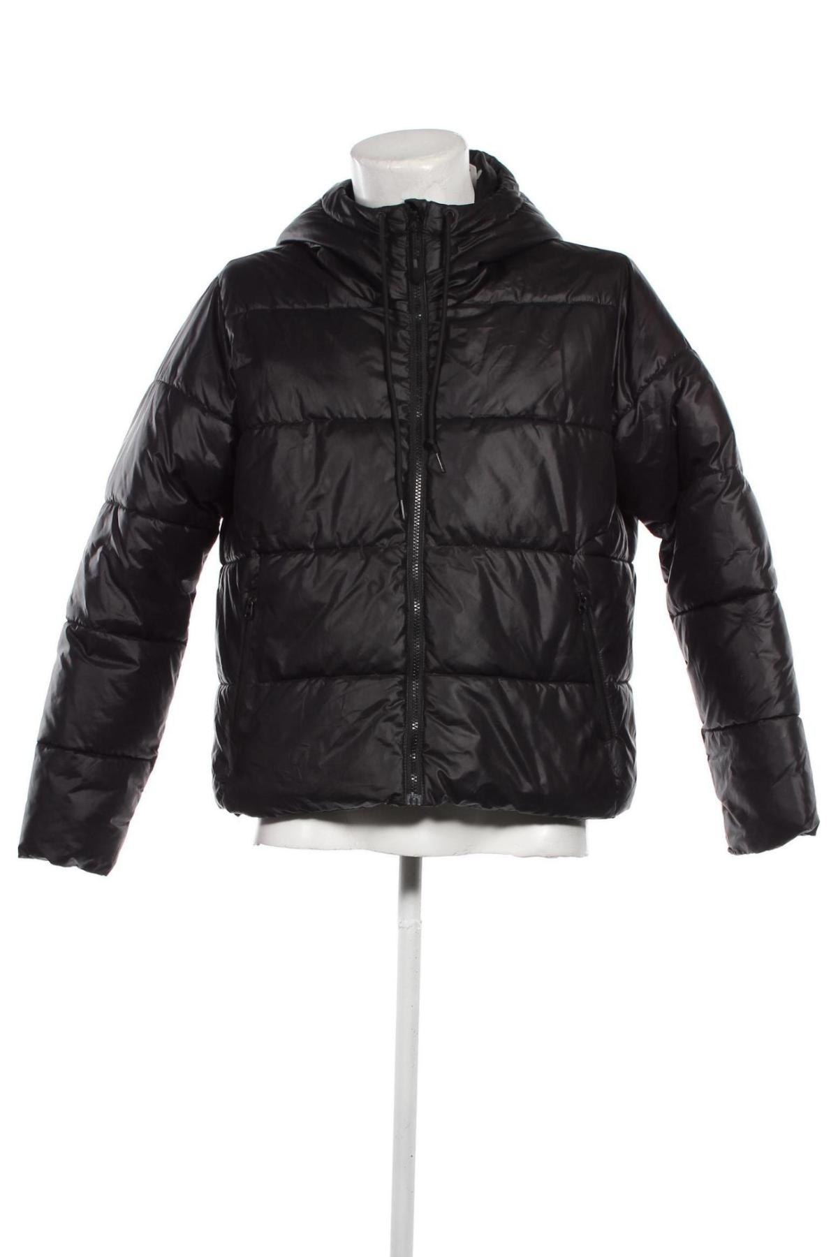 Ανδρικό μπουφάν H&M, Μέγεθος M, Χρώμα Μαύρο, Τιμή 20,45 €