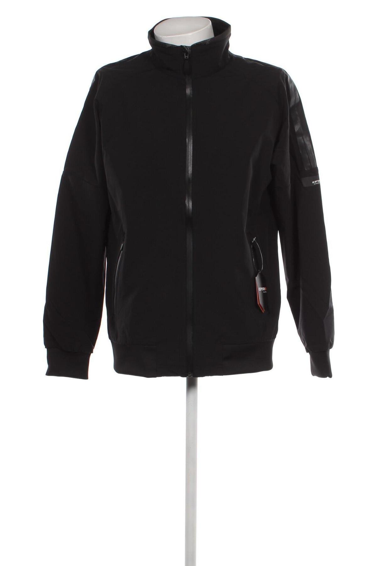 Ανδρικό μπουφάν Icepeak, Μέγεθος XL, Χρώμα Μαύρο, Τιμή 88,77 €