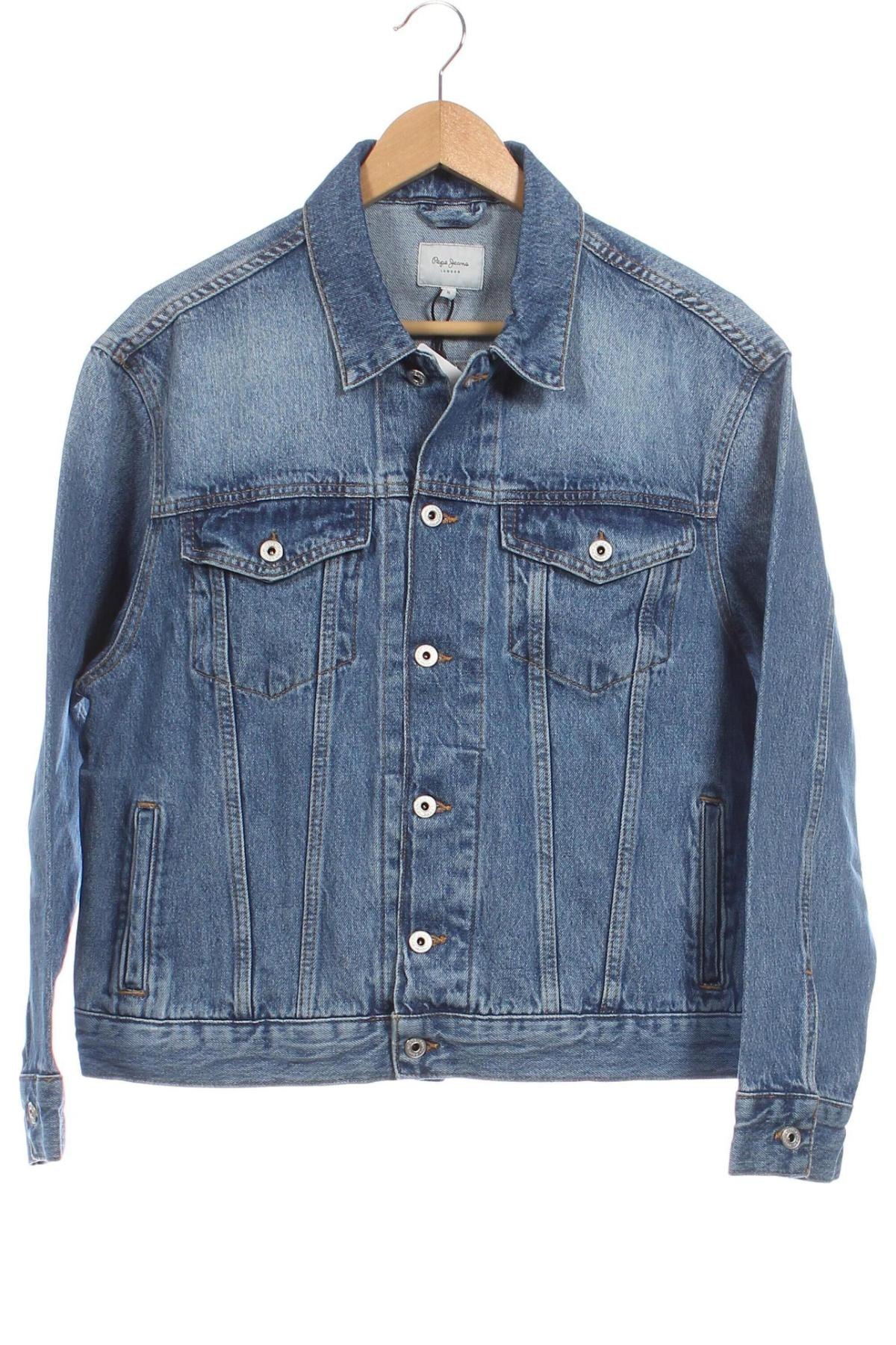 Ανδρικό μπουφάν Pepe Jeans, Μέγεθος M, Χρώμα Μπλέ, Τιμή 56,51 €