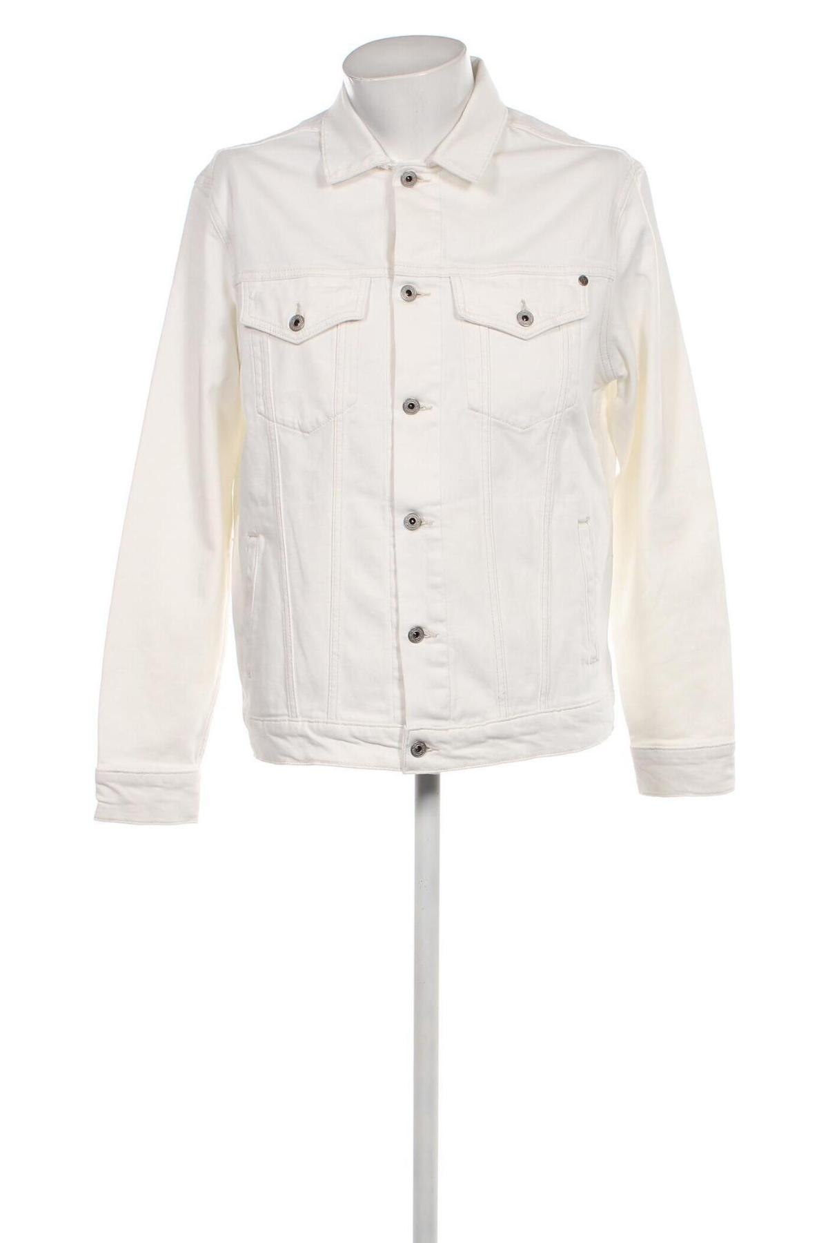 Ανδρικό μπουφάν Pepe Jeans, Μέγεθος L, Χρώμα Λευκό, Τιμή 56,51 €