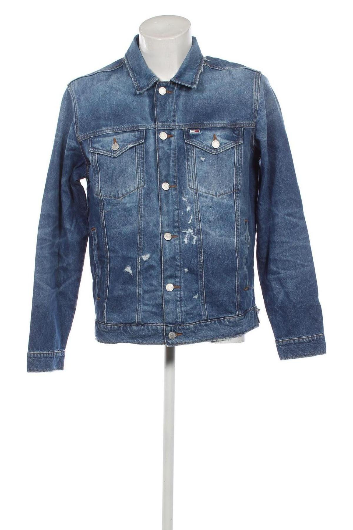 Pánska bunda  Tommy Jeans, Veľkosť XL, Farba Modrá, Cena  102,53 €