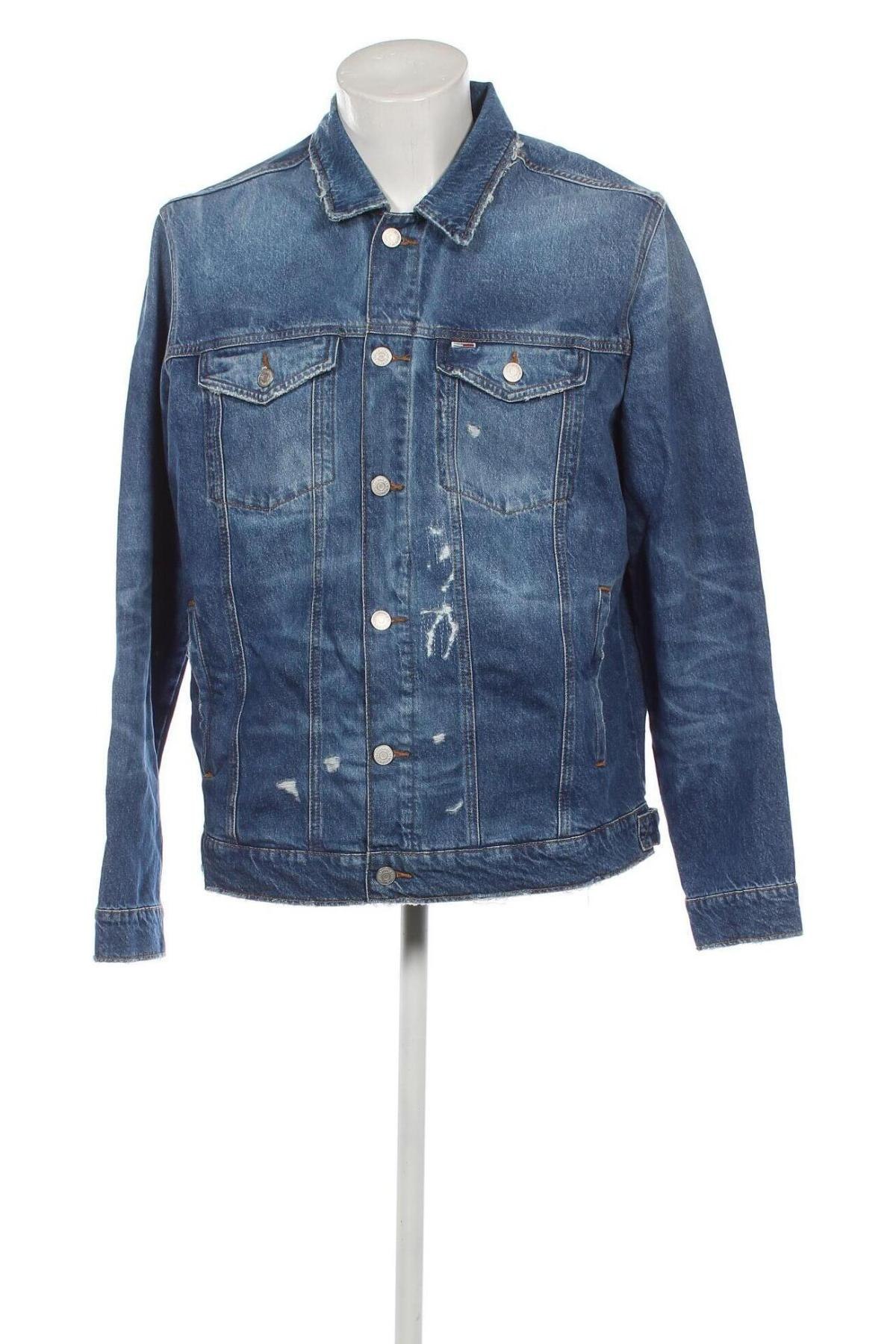 Ανδρικό μπουφάν Tommy Jeans, Μέγεθος XXL, Χρώμα Μπλέ, Τιμή 102,53 €