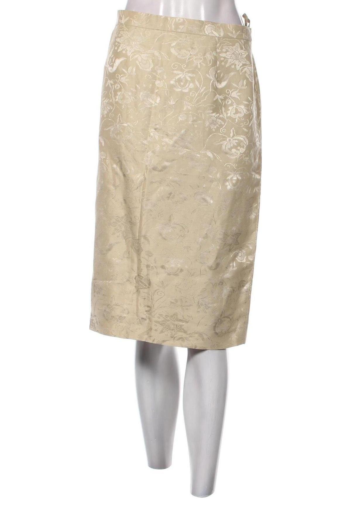 Φούστα Escada, Μέγεθος XL, Χρώμα Χρυσαφί, Τιμή 66,50 €