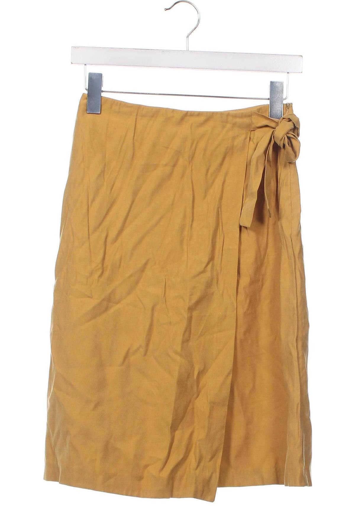 Φούστα Koton, Μέγεθος XS, Χρώμα Κίτρινο, Τιμή 8,89 €