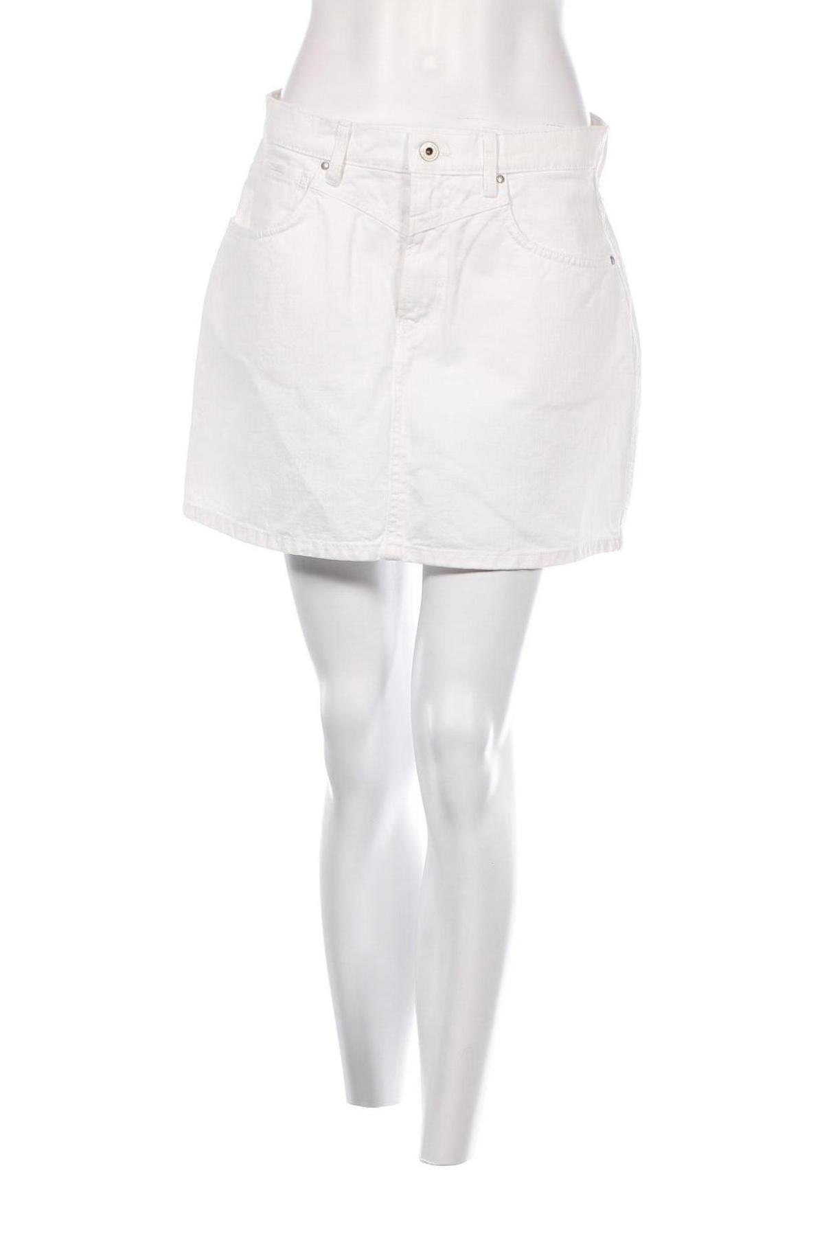 Φούστα Pepe Jeans, Μέγεθος XL, Χρώμα Λευκό, Τιμή 34,52 €