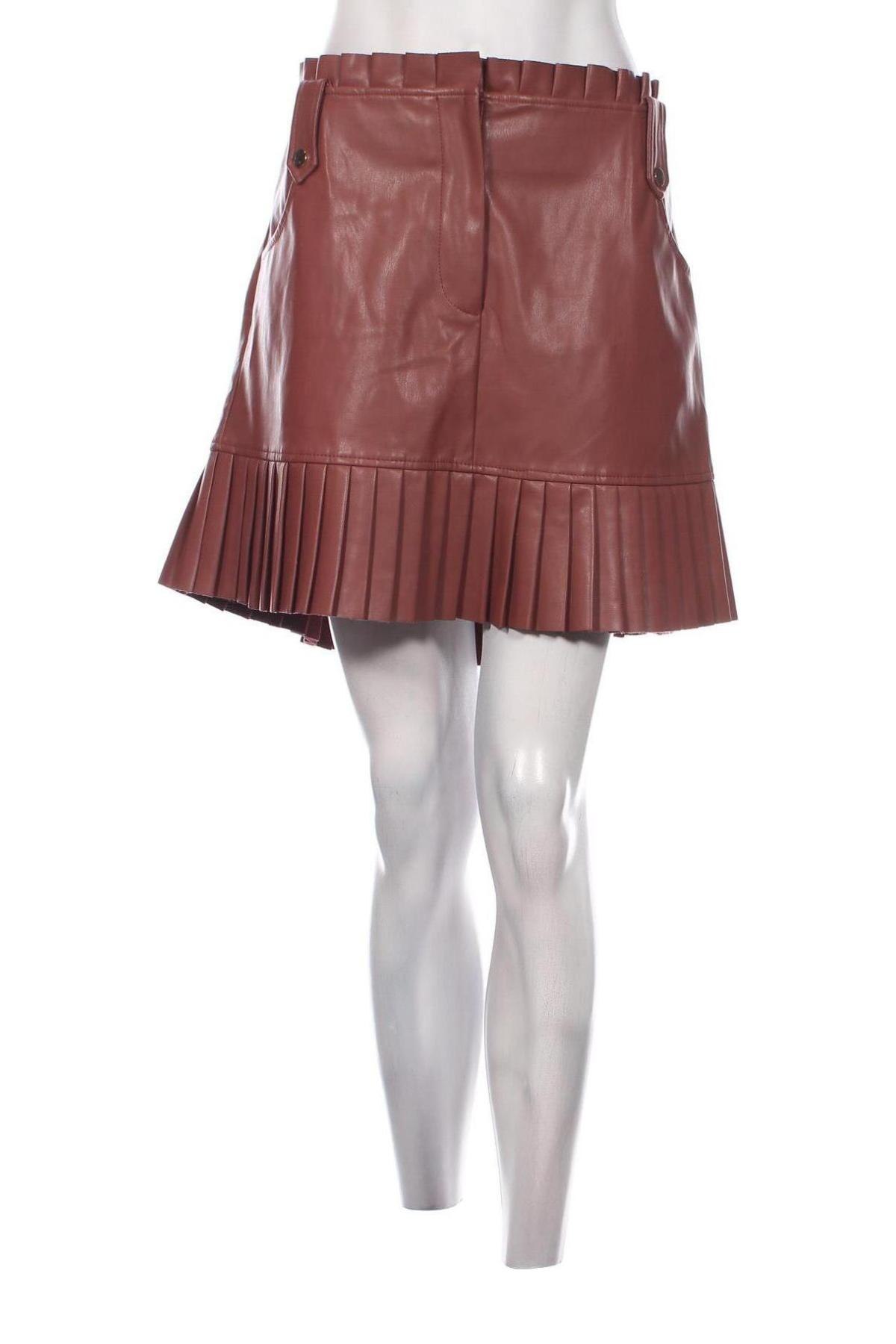 Φούστα Zara, Μέγεθος XL, Χρώμα Καφέ, Τιμή 10,60 €