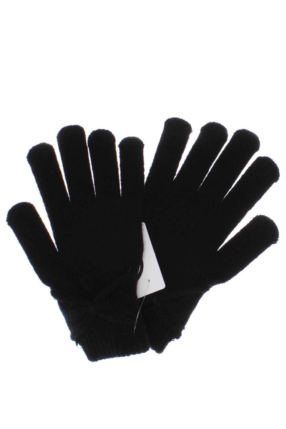 Γάντια Accessoires, Χρώμα Μαύρο, Τιμή 12,21 €