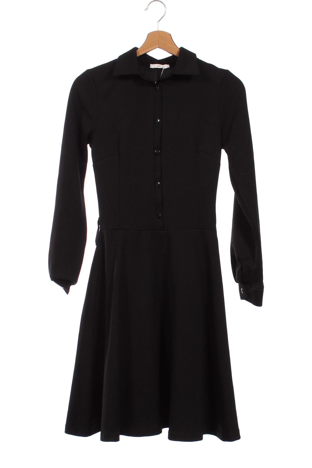 Φόρεμα, Μέγεθος XS, Χρώμα Μαύρο, Τιμή 4,45 €