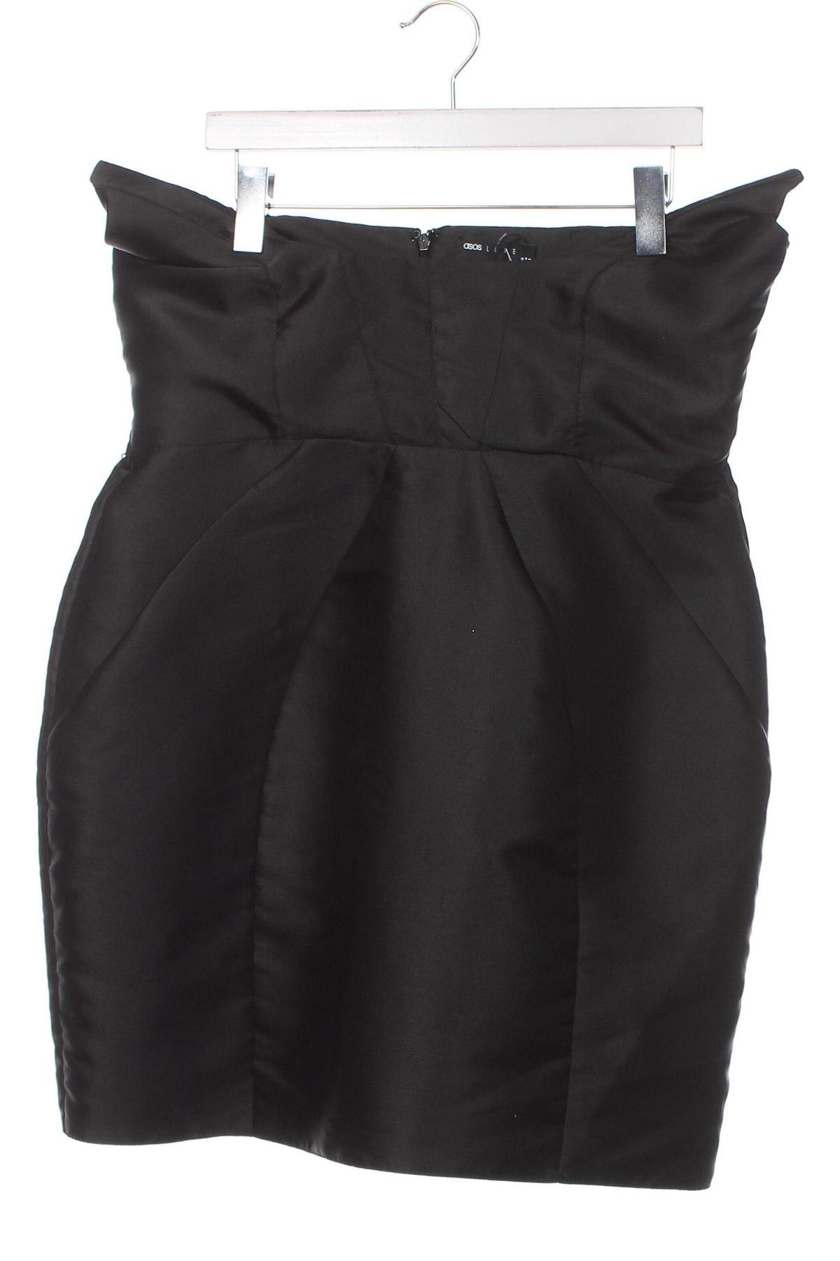 Kleid ASOS, Größe XL, Farbe Schwarz, Preis 11,09 €