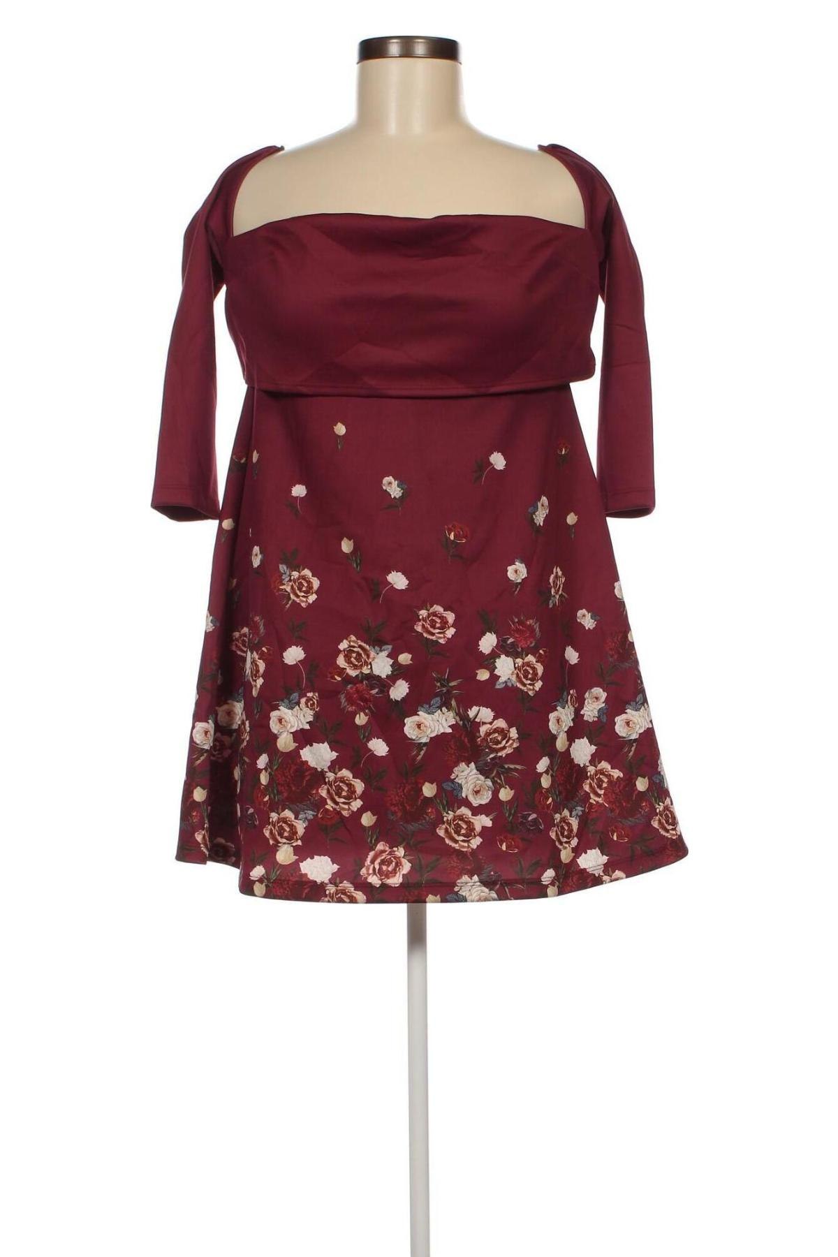 Kleid ASOS, Größe L, Farbe Rot, Preis 15,36 €