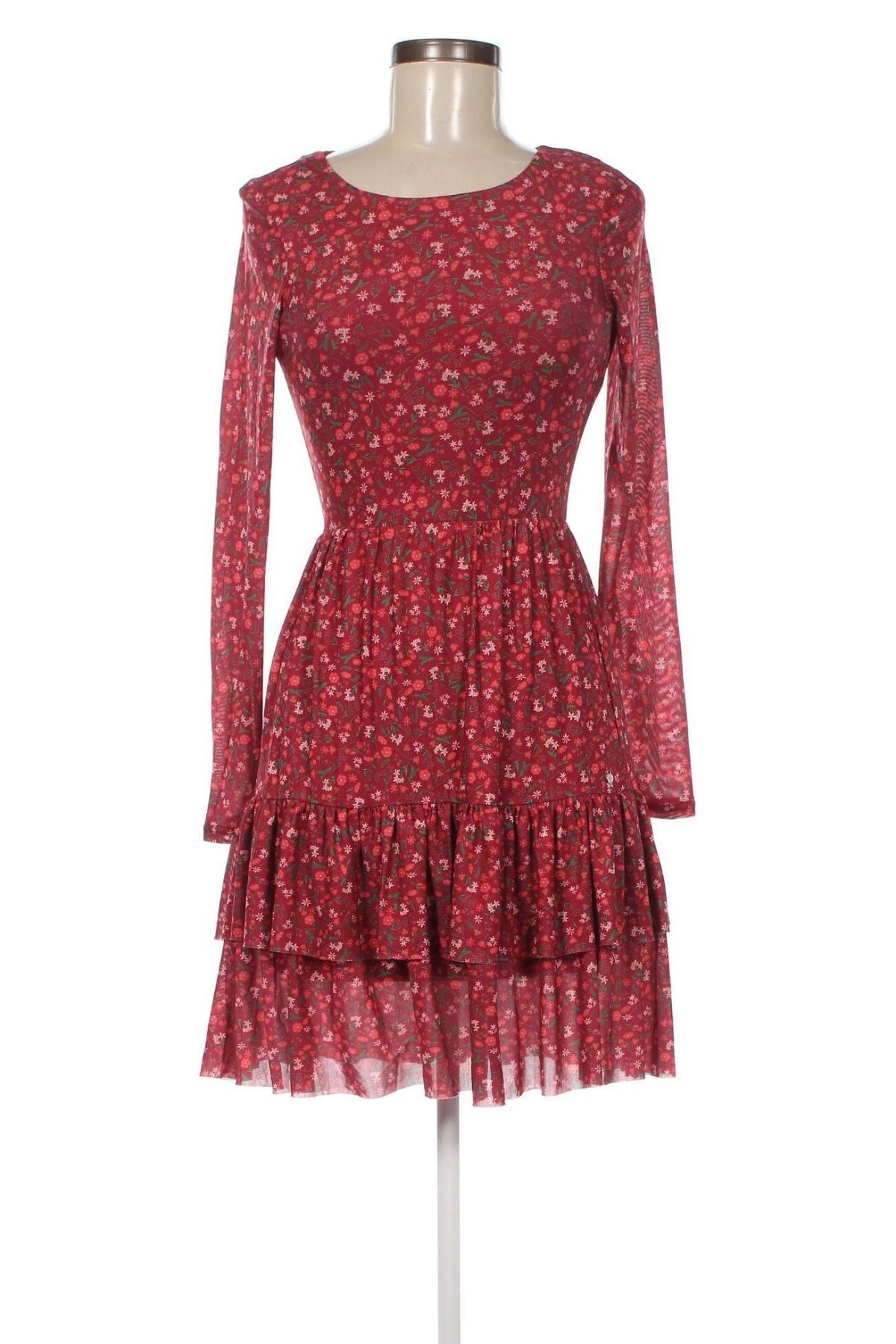 Kleid Ajc, Größe XXS, Farbe Rot, Preis 9,25 €