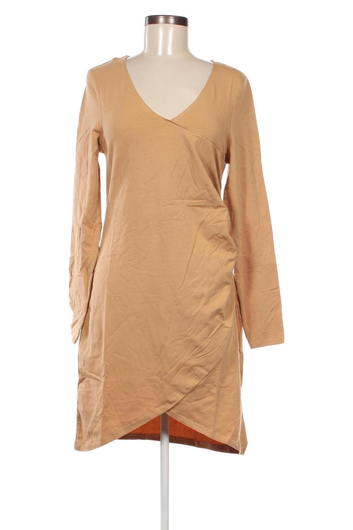 Φόρεμα Ajc, Μέγεθος M, Χρώμα  Μπέζ, Τιμή 12,09 €