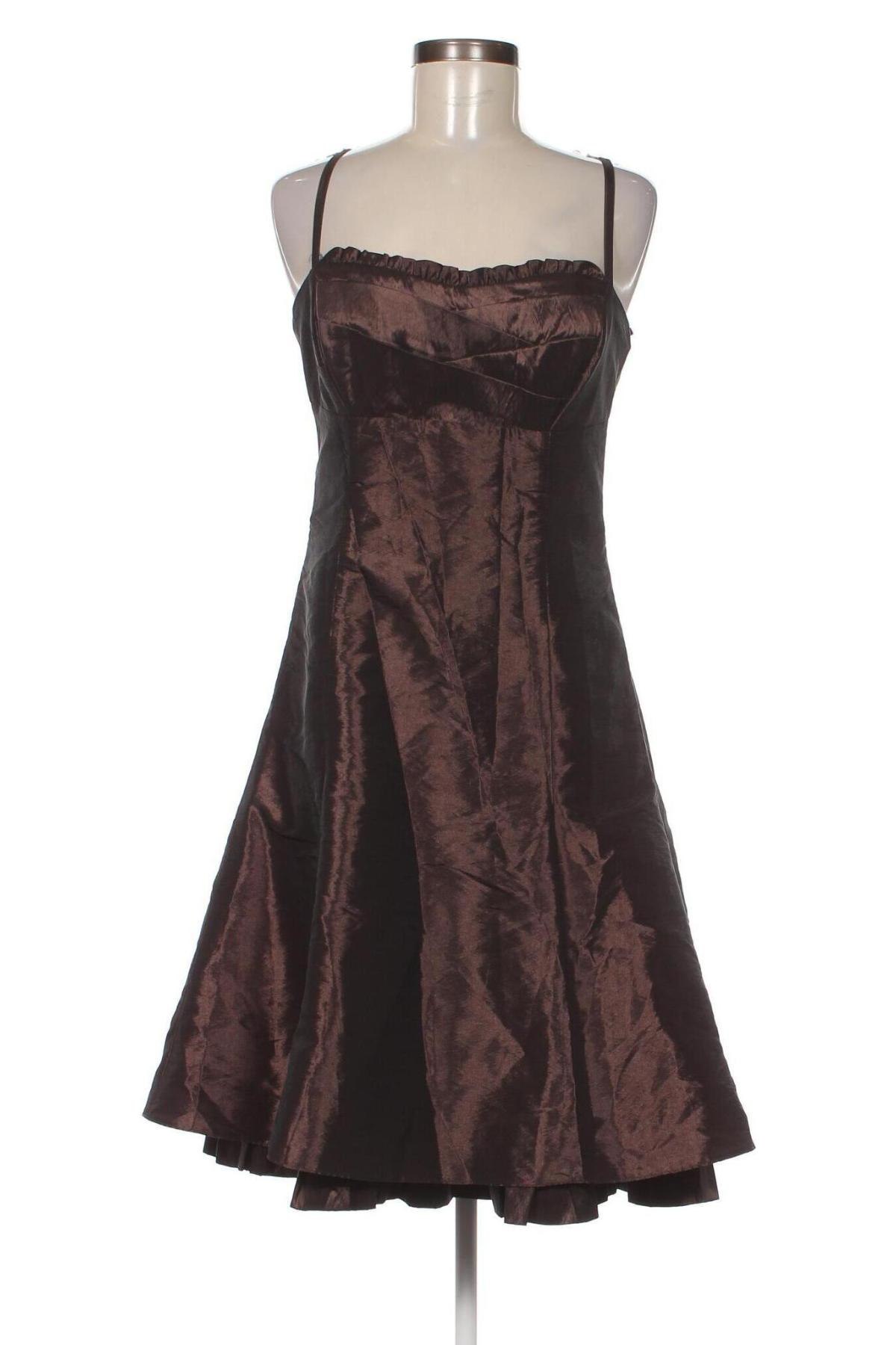 Kleid Ambiance, Größe M, Farbe Braun, Preis 21,00 €