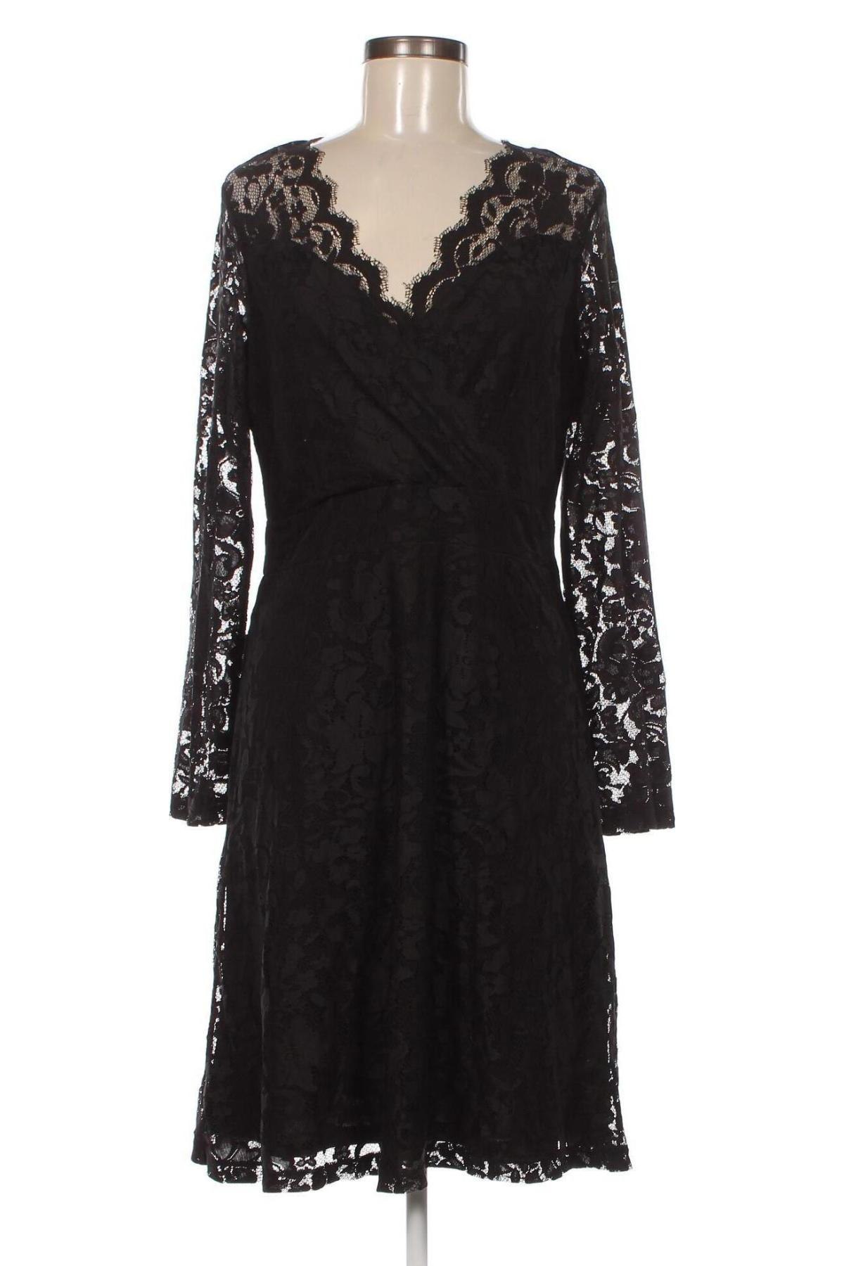 Kleid Anna Field, Größe L, Farbe Schwarz, Preis 40,36 €
