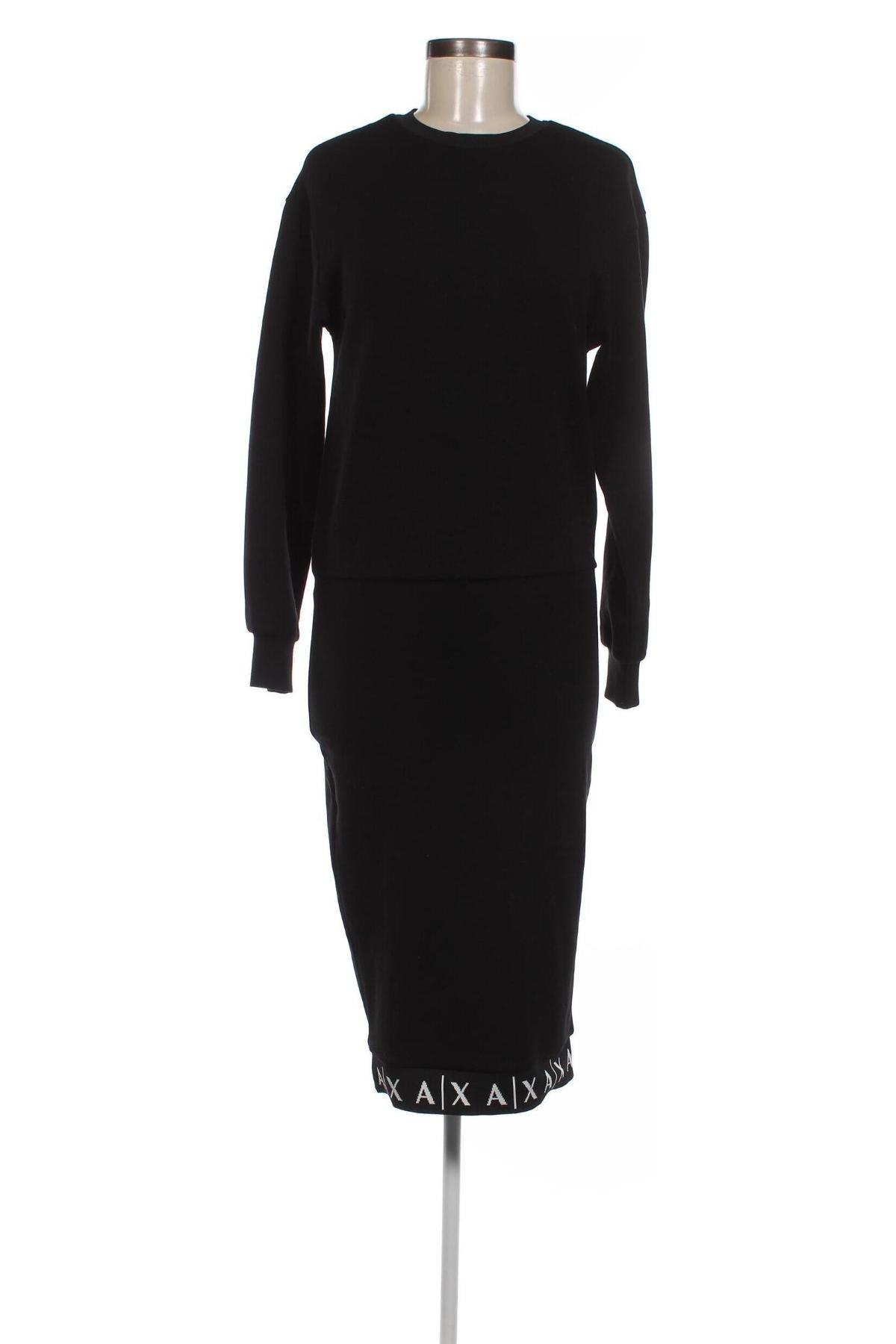 Kleid Armani Exchange, Größe XS, Farbe Schwarz, Preis 143,30 €