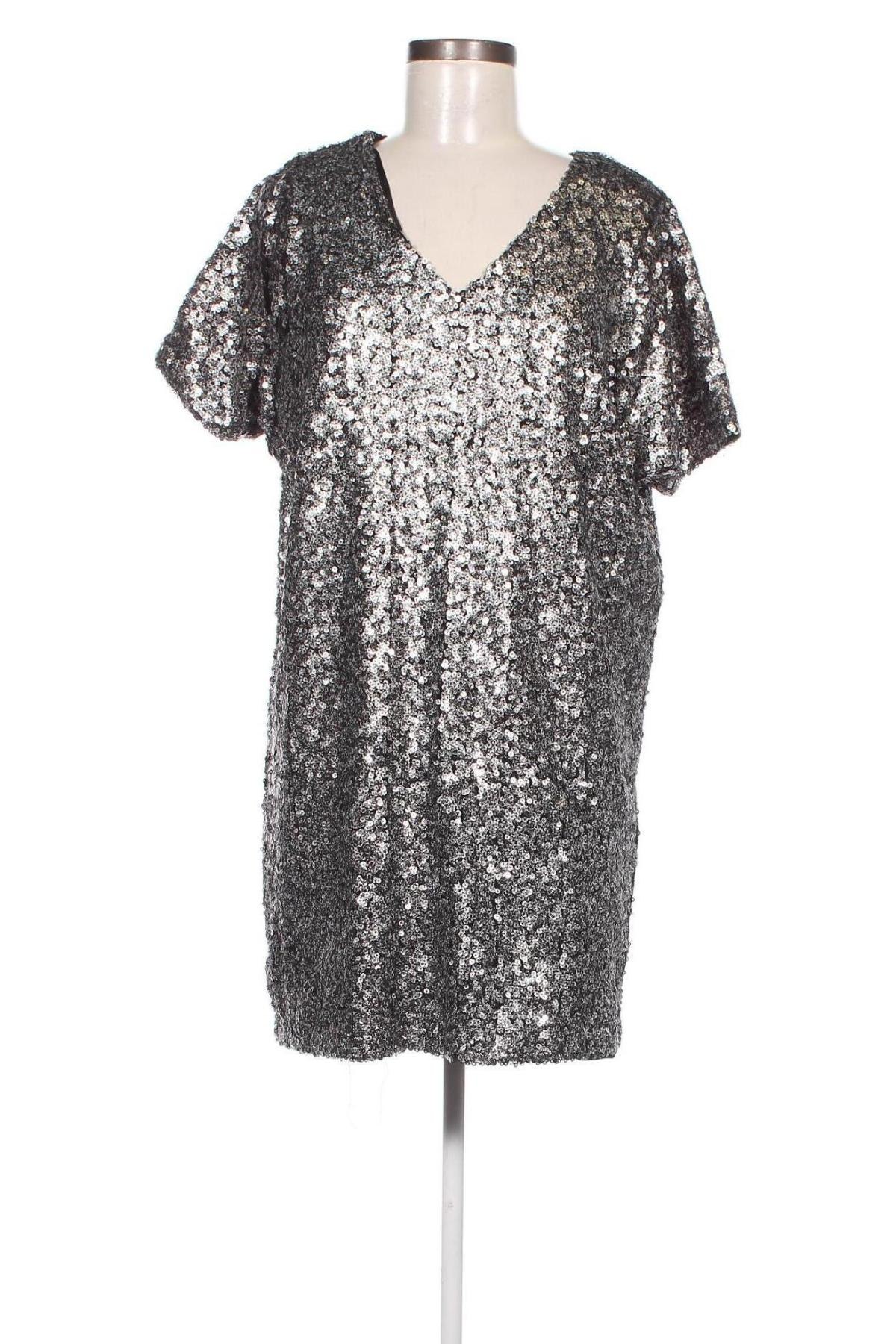 Kleid B.Young, Größe M, Farbe Silber, Preis € 23,30