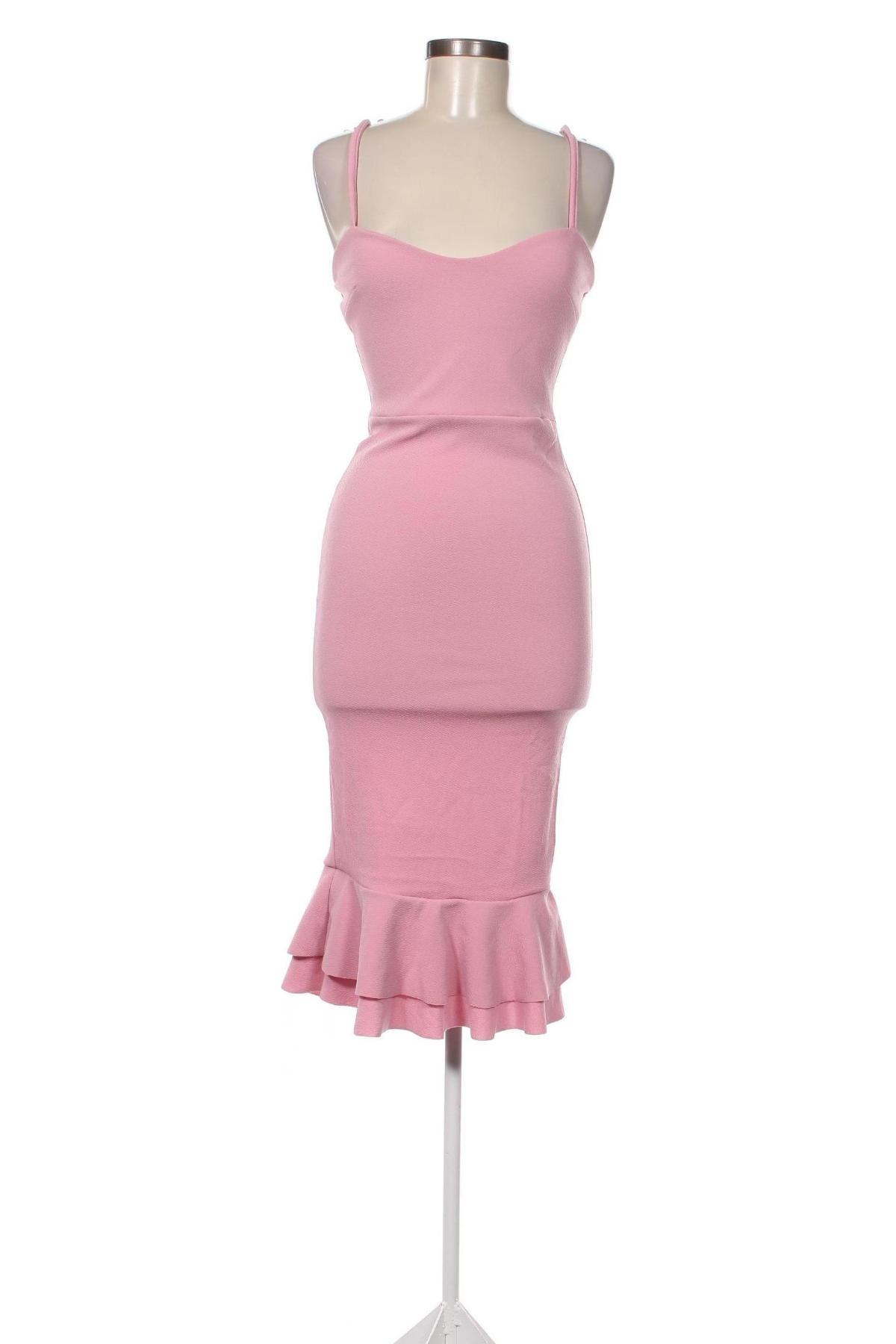 Šaty  Boohoo, Velikost M, Barva Růžová, Cena  246,00 Kč