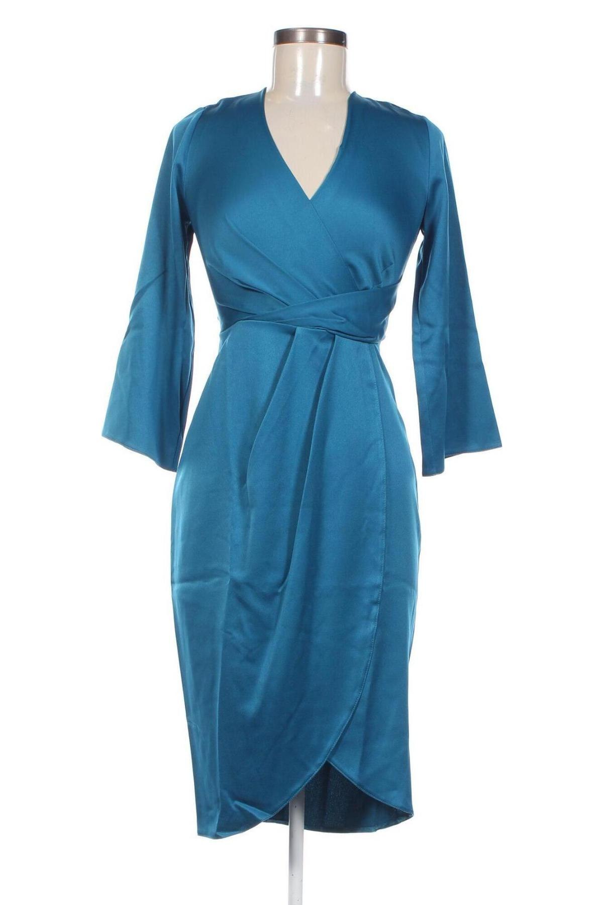 Kleid Closet London, Größe XS, Farbe Blau, Preis 22,47 €