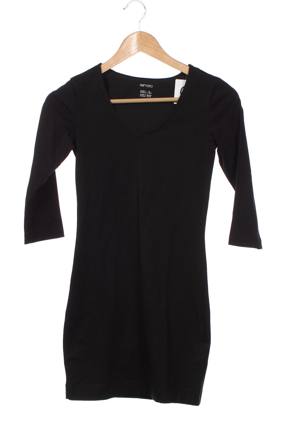 Šaty  Esmara, Veľkosť XS, Farba Čierna, Cena  4,45 €