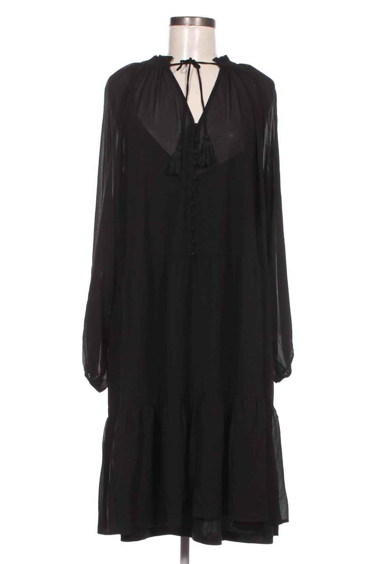 Φόρεμα Guido Maria Kretschmer for About You, Μέγεθος 3XL, Χρώμα Μαύρο, Τιμή 40,64 €