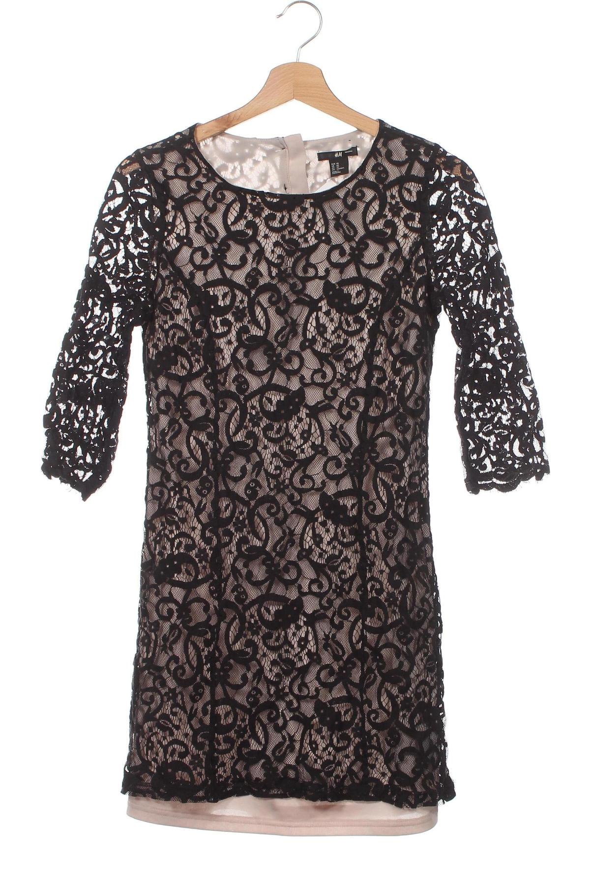 Šaty  H&M, Velikost XS, Barva Černá, Cena  184,00 Kč
