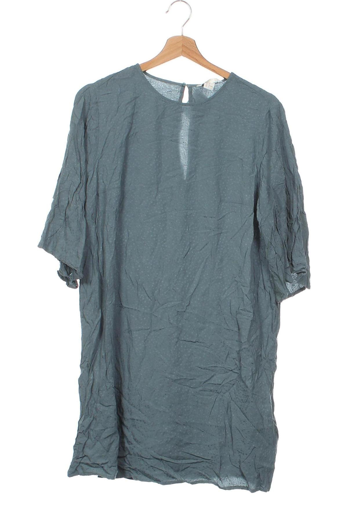 Kleid H&M, Größe XS, Farbe Grün, Preis 5,93 €