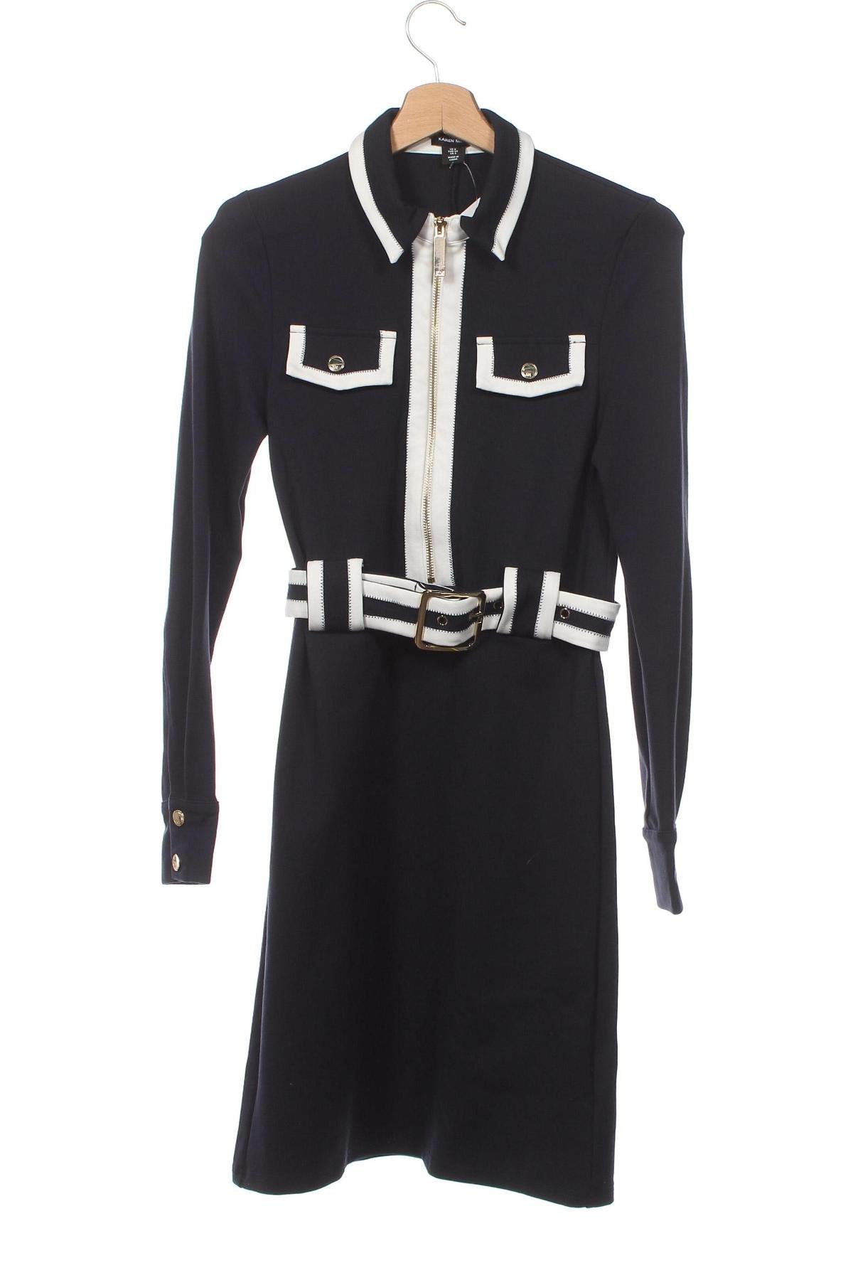 Kleid Karen Millen, Größe XS, Farbe Blau, Preis € 136,08
