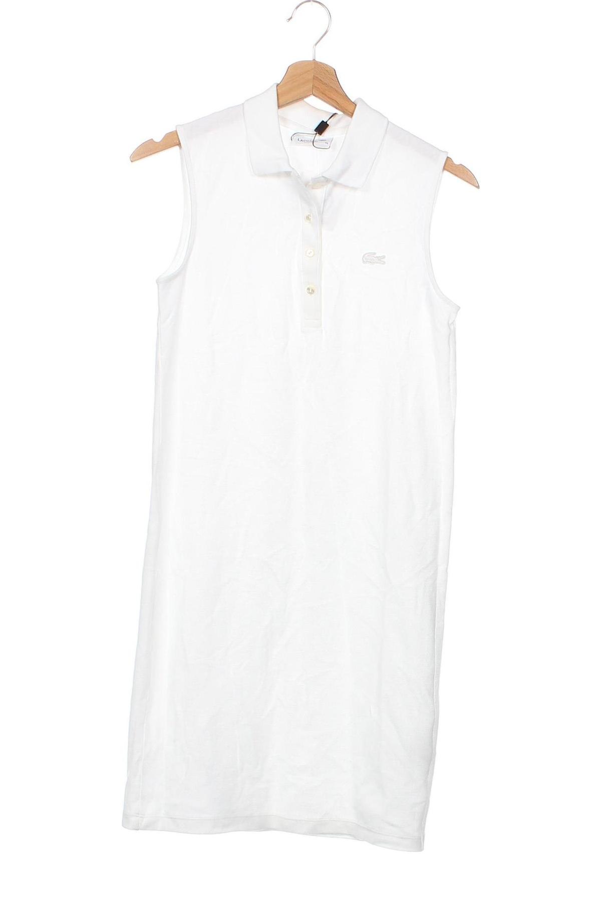 Kleid Lacoste, Größe XS, Farbe Weiß, Preis 93,85 €