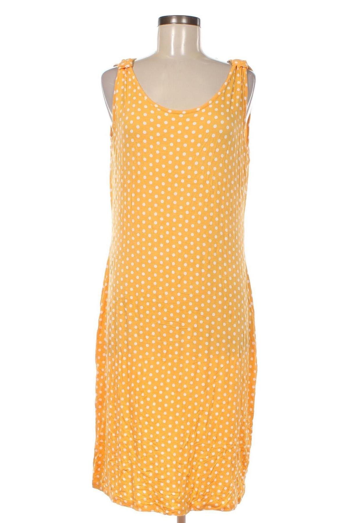 Kleid Laura Torelli, Größe M, Farbe Gelb, Preis 10,90 €