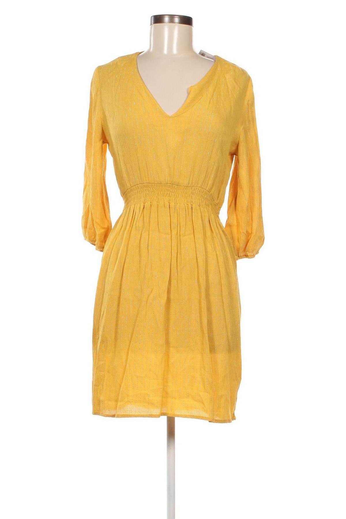 Kleid Mado Et Les Autres, Größe S, Farbe Gelb, Preis 55,67 €
