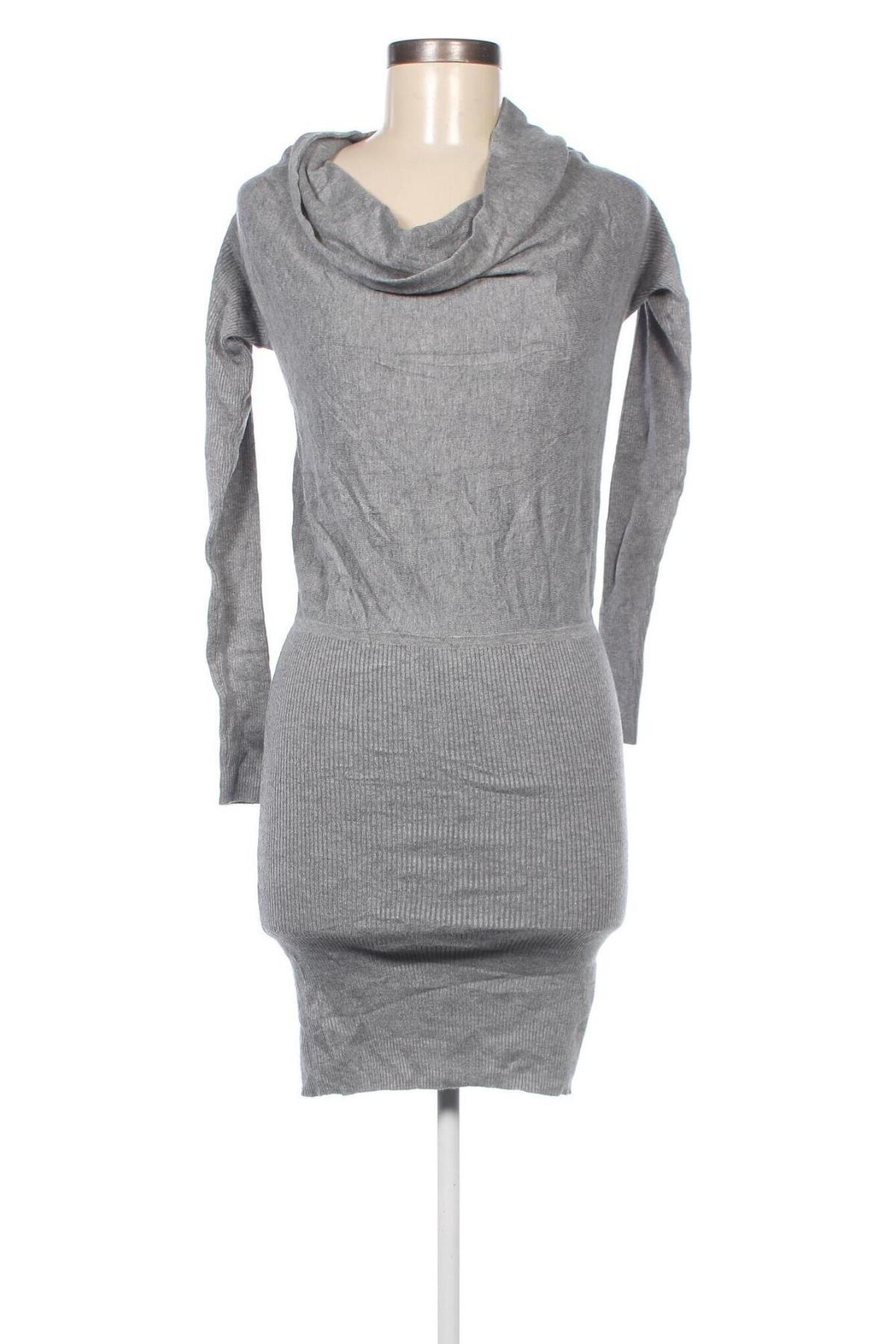 Kleid Moda International, Größe XS, Farbe Grau, Preis € 6,26