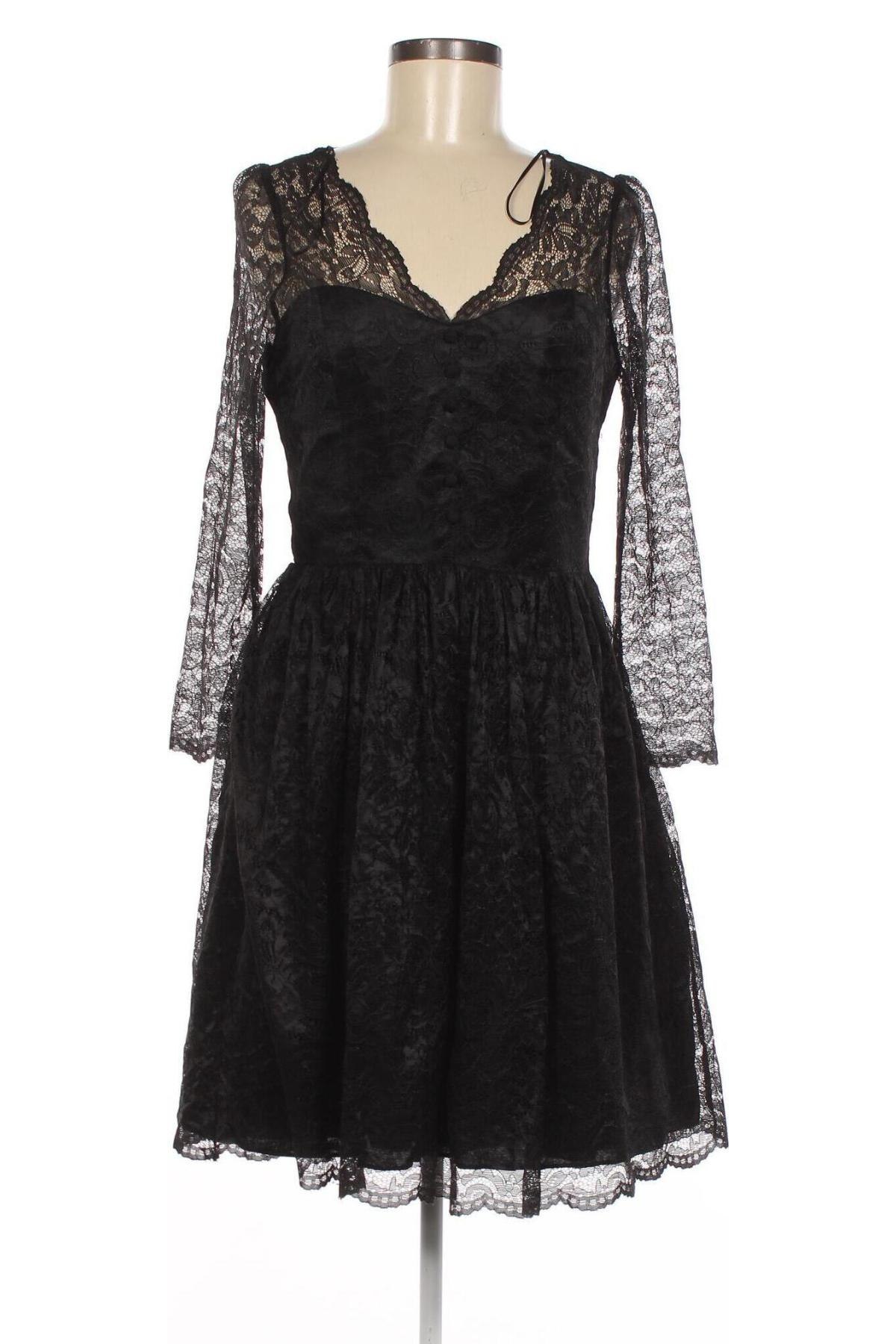 Kleid Naf Naf, Größe M, Farbe Schwarz, Preis € 72,16