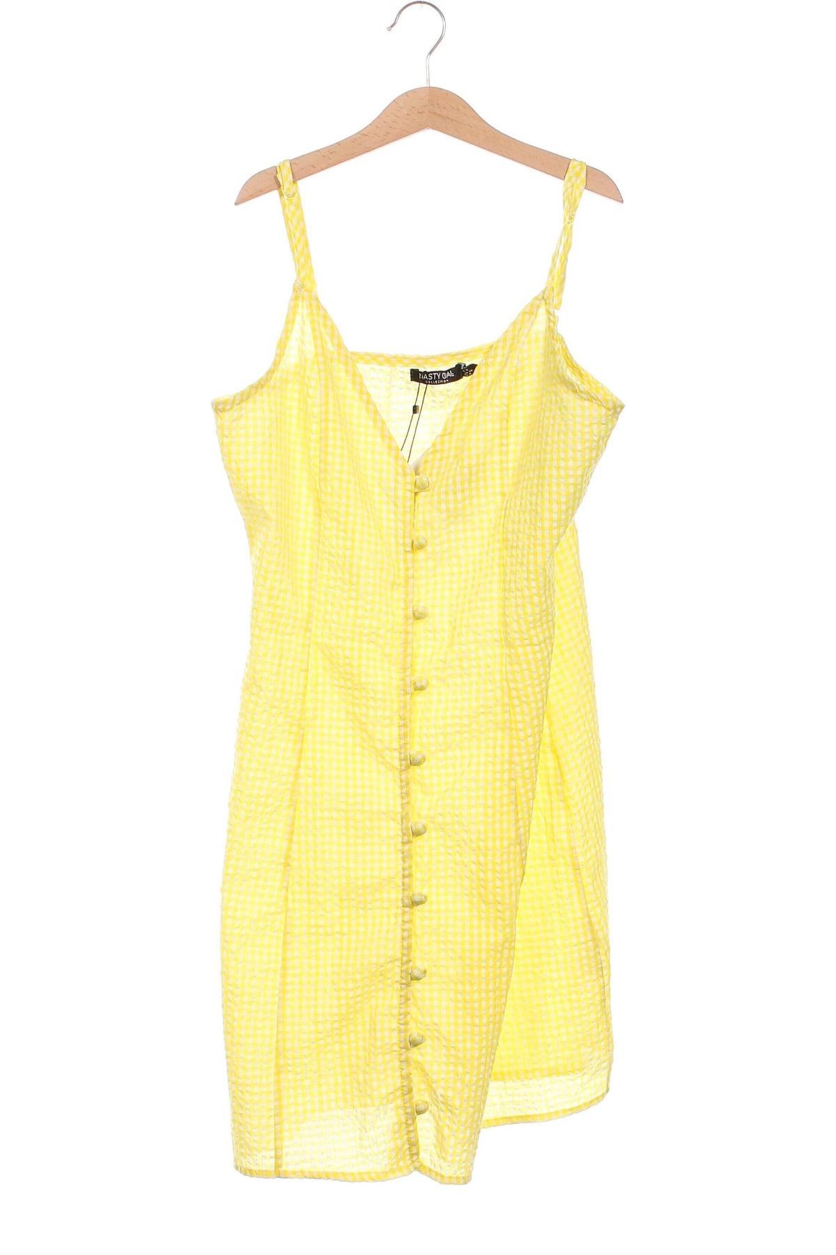 Kleid Nasty Gal, Größe S, Farbe Gelb, Preis 41,25 €