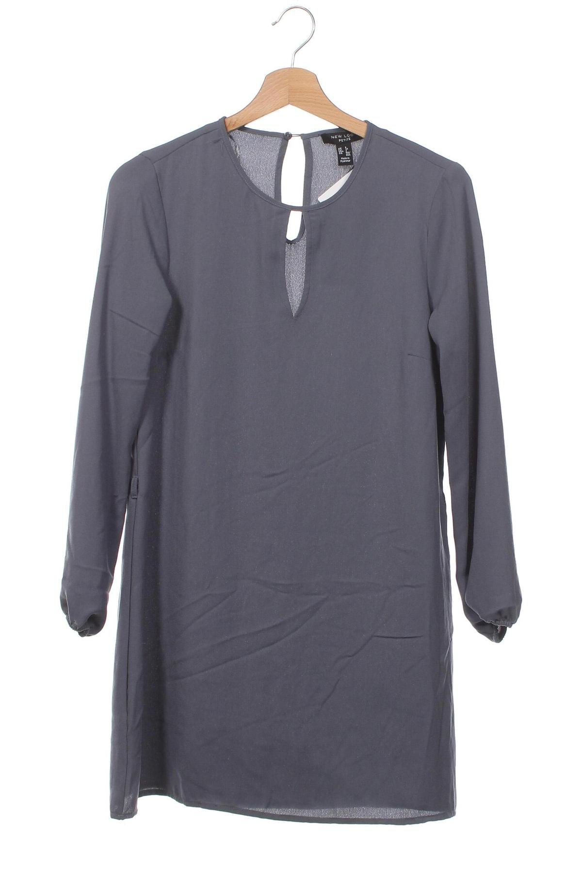 Kleid New Look, Größe XS, Farbe Grau, Preis € 15,29