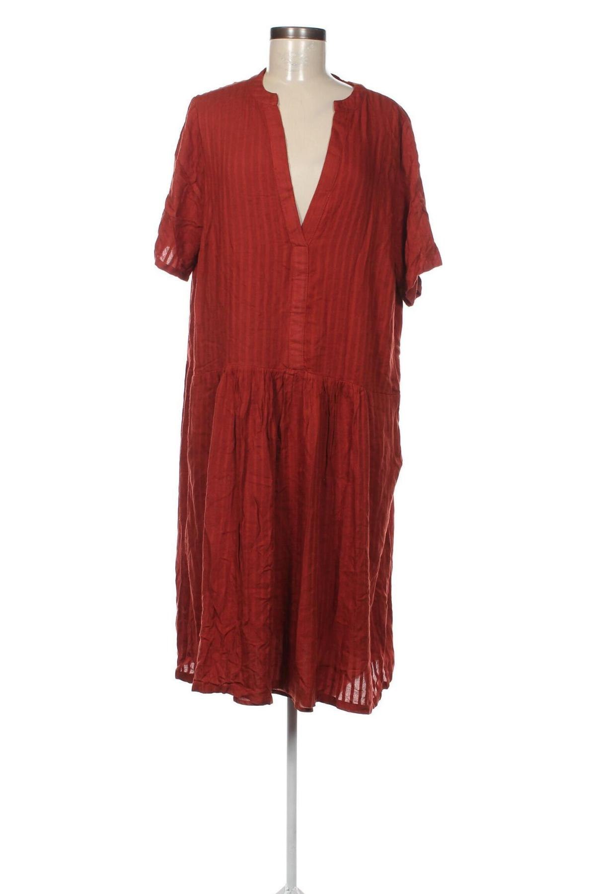 Φόρεμα ONLY Carmakoma, Μέγεθος XL, Χρώμα Καφέ, Τιμή 38,12 €