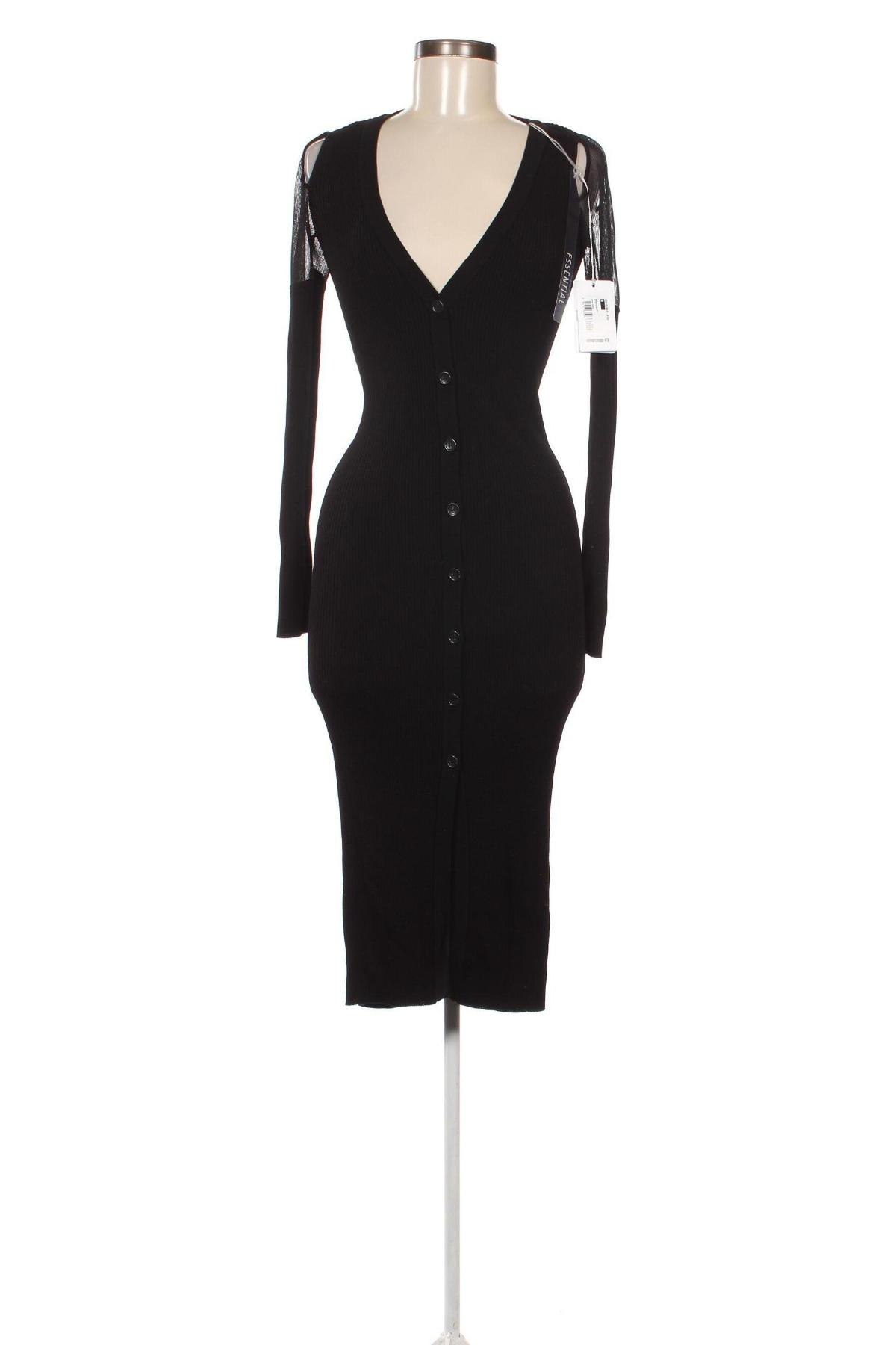 Φόρεμα Patrizia Pepe, Μέγεθος XS, Χρώμα Μαύρο, Τιμή 196,39 €
