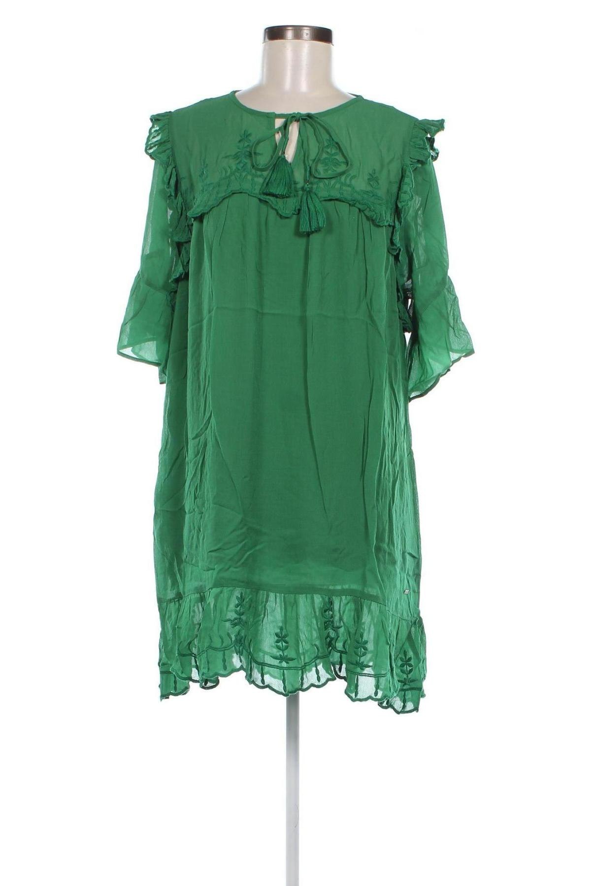Kleid Pepe Jeans, Größe M, Farbe Grün, Preis 96,39 €